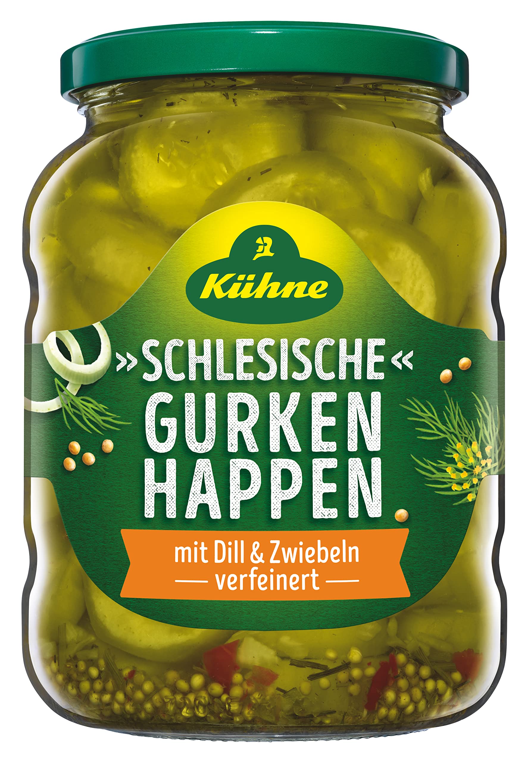 Kühne Schlesische Gurkenhappen, 720ml