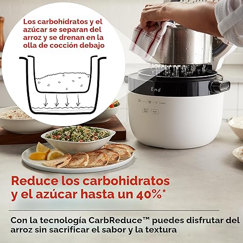 Miniatura 3 de Instant Olla arrocera de 20 tazas, olla multicocción de arroz y granos con tecnología de reducción de carbohidratos sin comprometer el sabor o la