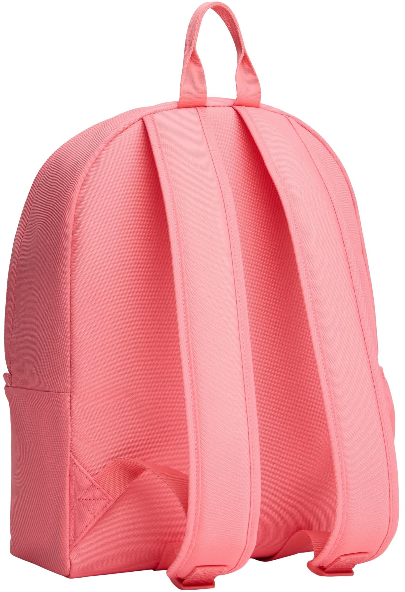 Tommy Hilfiger Bambini Unisex Zaino Essential con Tasca Esterna, Rosa (Tropical Blush), Taglia Unica