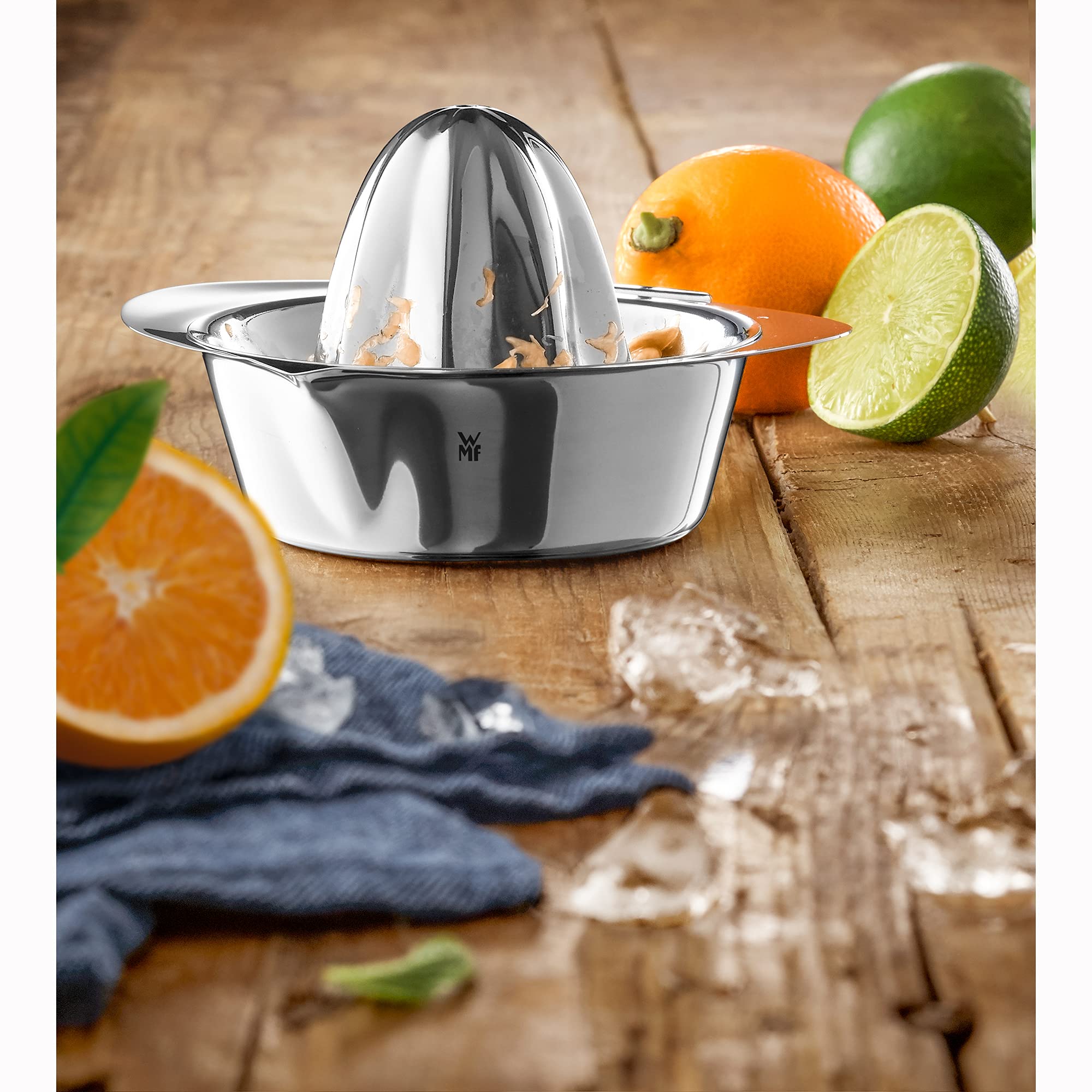 WMF Gourmet Exprimidor Manual de Cítricos Acero Inoxidable Cromargan 13cm