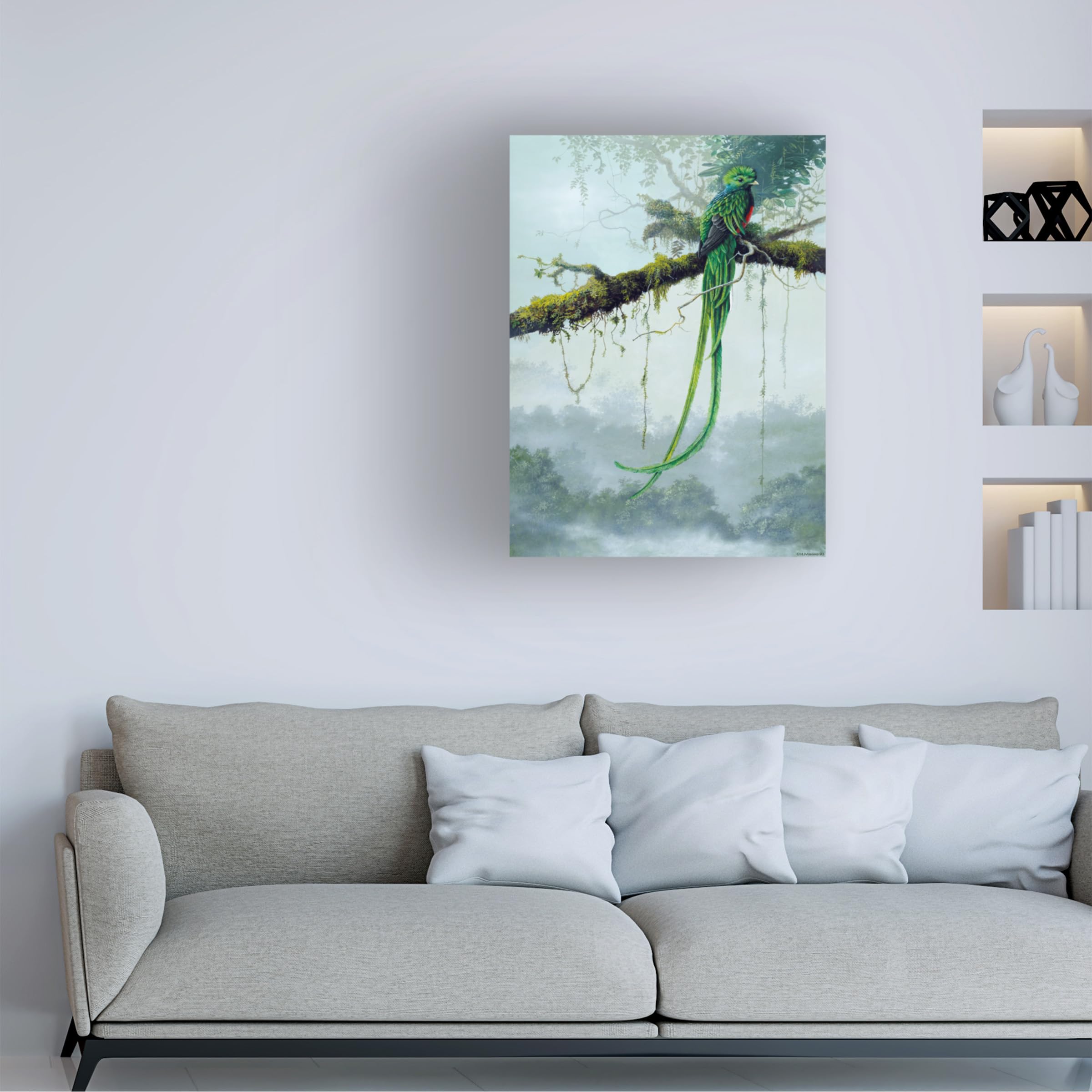 Amazon.co.jp: Trademark Fine Art ALI35644-C2432GG 革命ケツァール