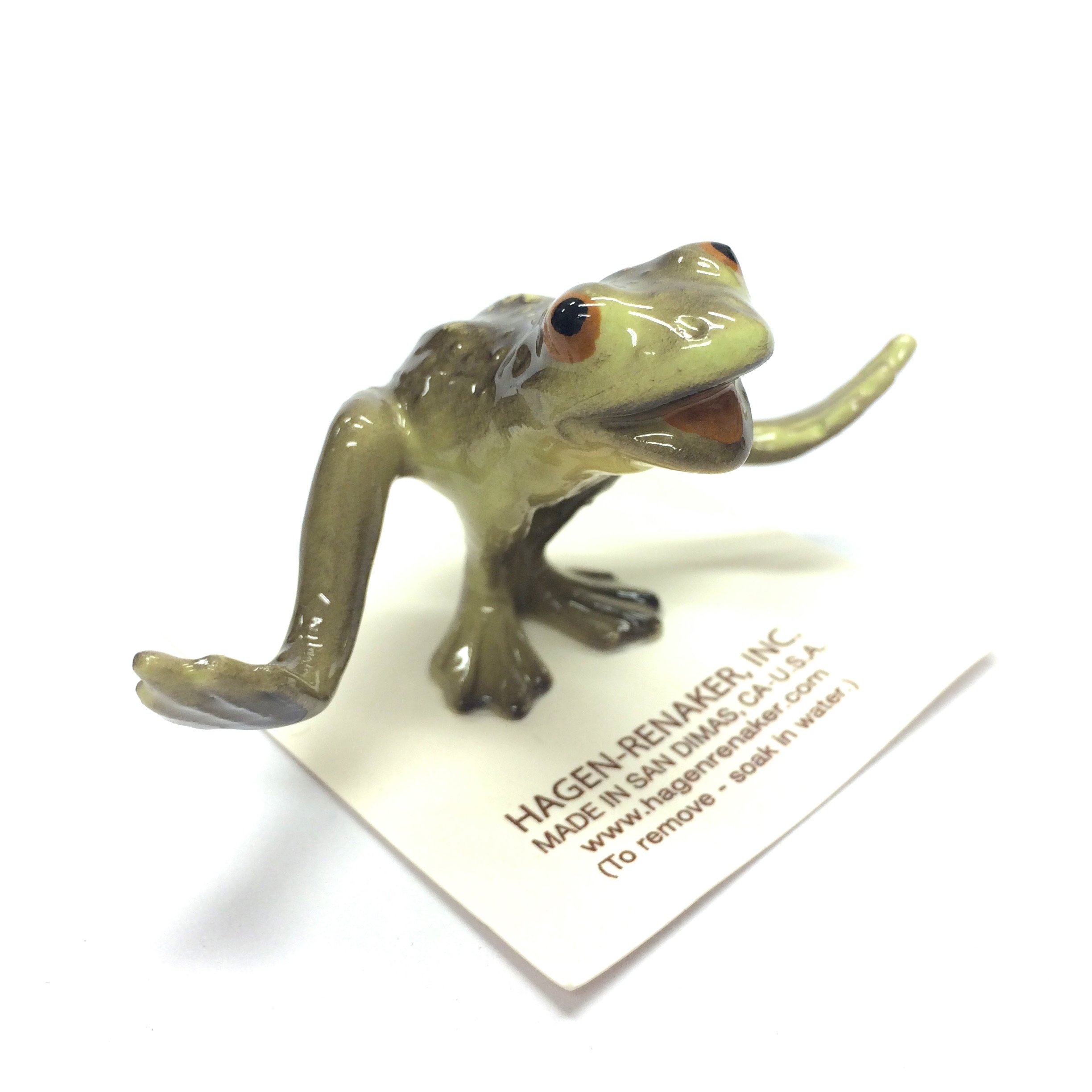Hagen Renaker カエルと蓮の葉 Hagen Renaker Reptiles and Amphibians