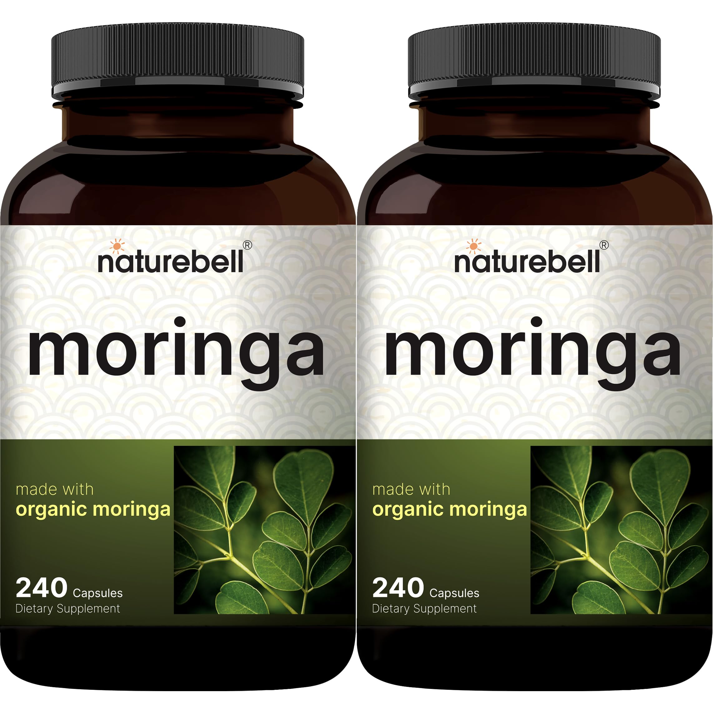 NatureBell Moringa 800mg, 240 Capsules — Amazon image 9