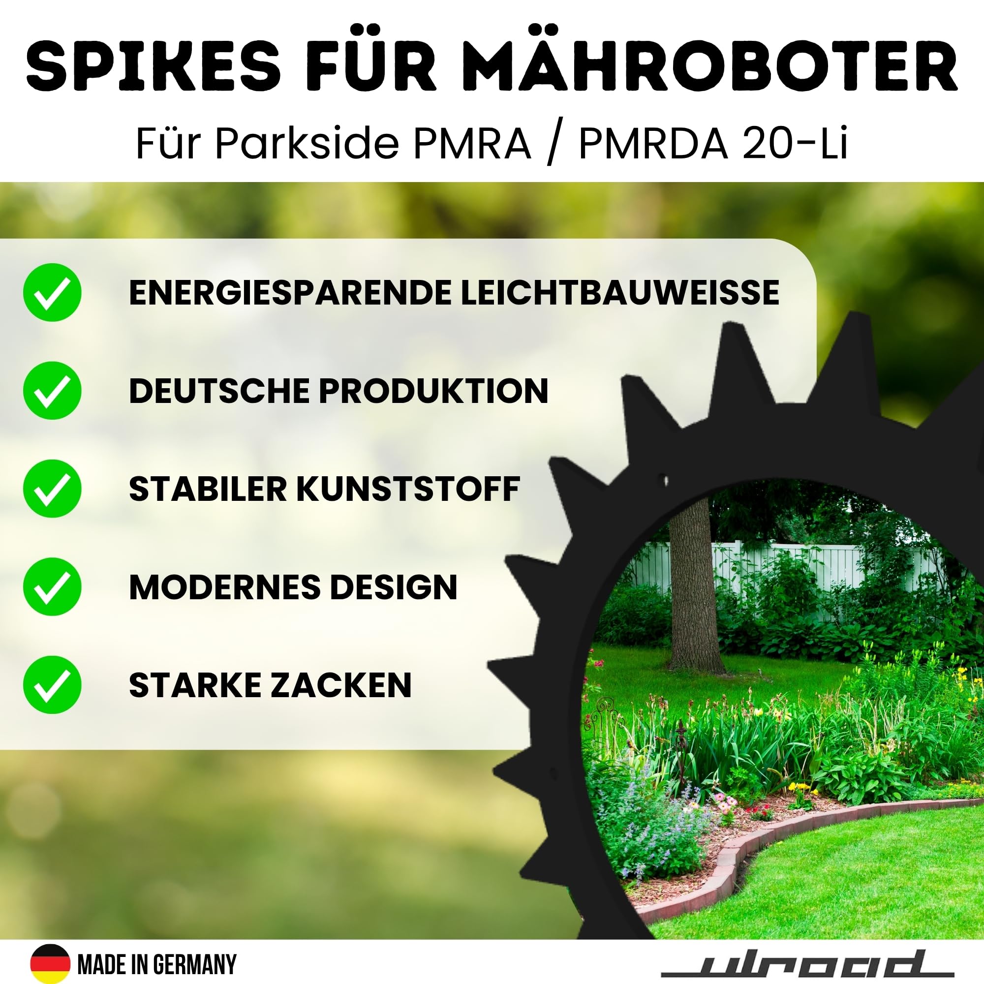 Quick teardown of the Lidl Parkside Robot Mower PMRA 20-Li A1 at around ~300€ Tuya based... they are everywhere It works well does keep the grass short as wanted Opening is possible