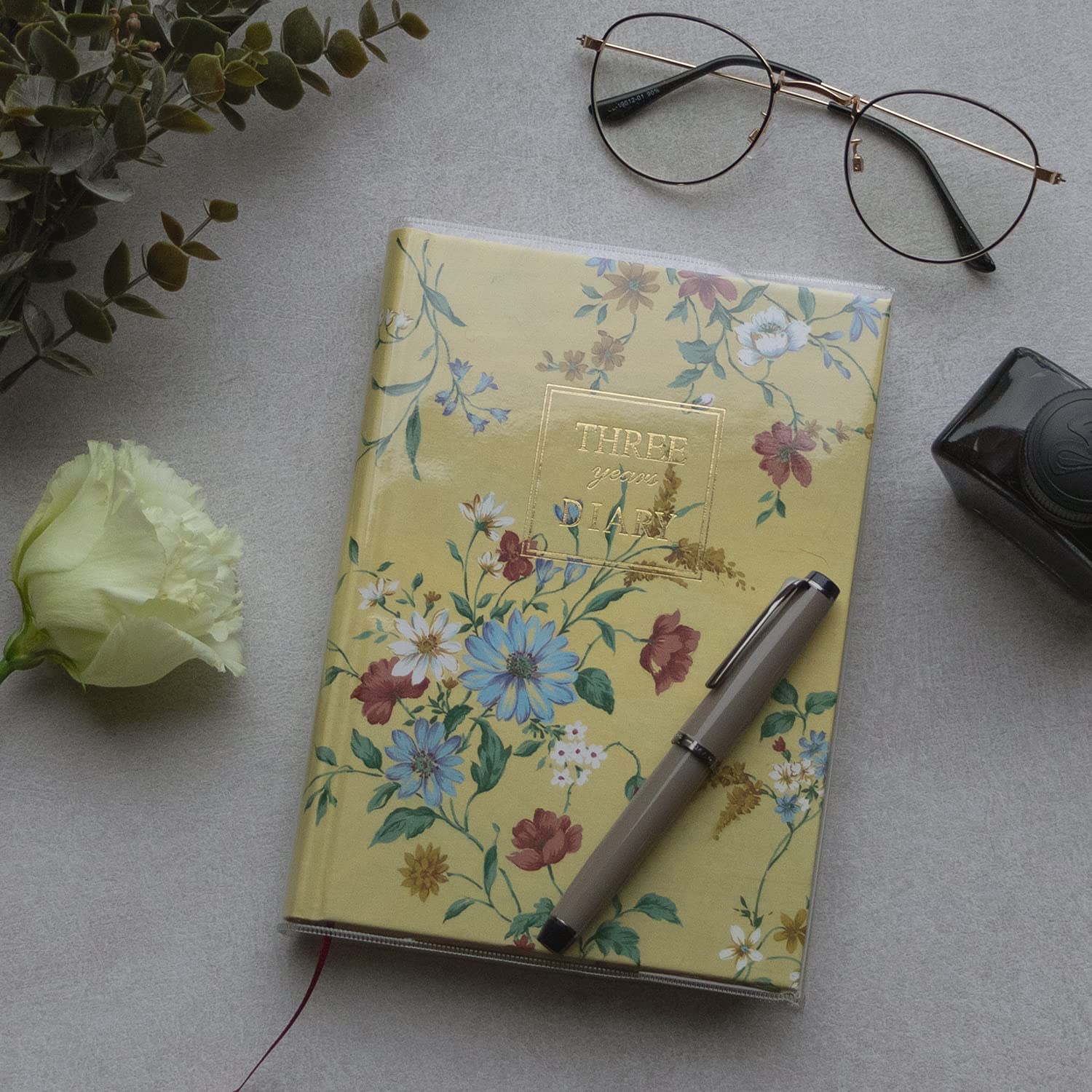 D113 Apika Year Diary (natural Wind) No B6 Horizontal Writing Date