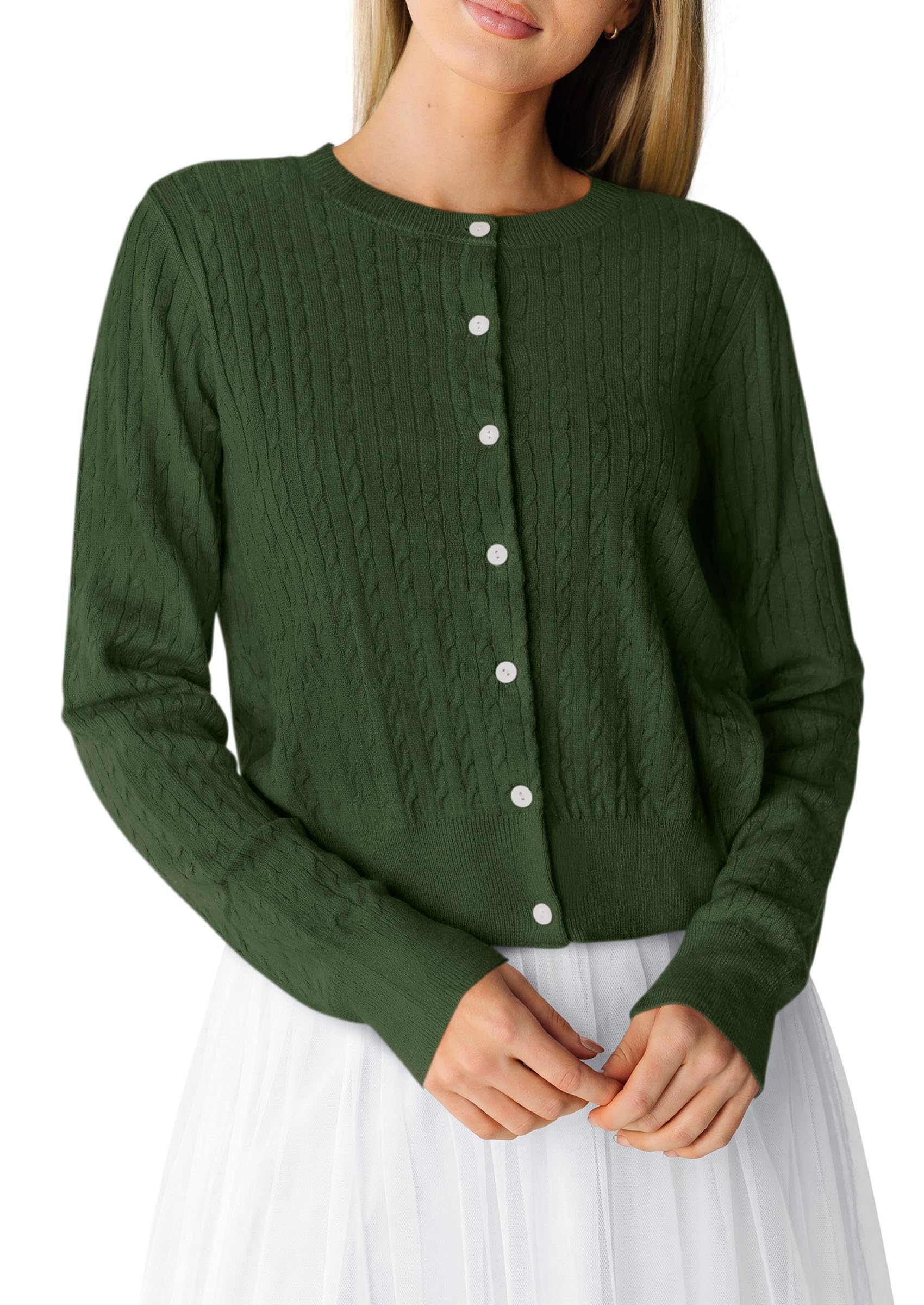 PRETTYGARDEN Womens Cardigan Sweaters