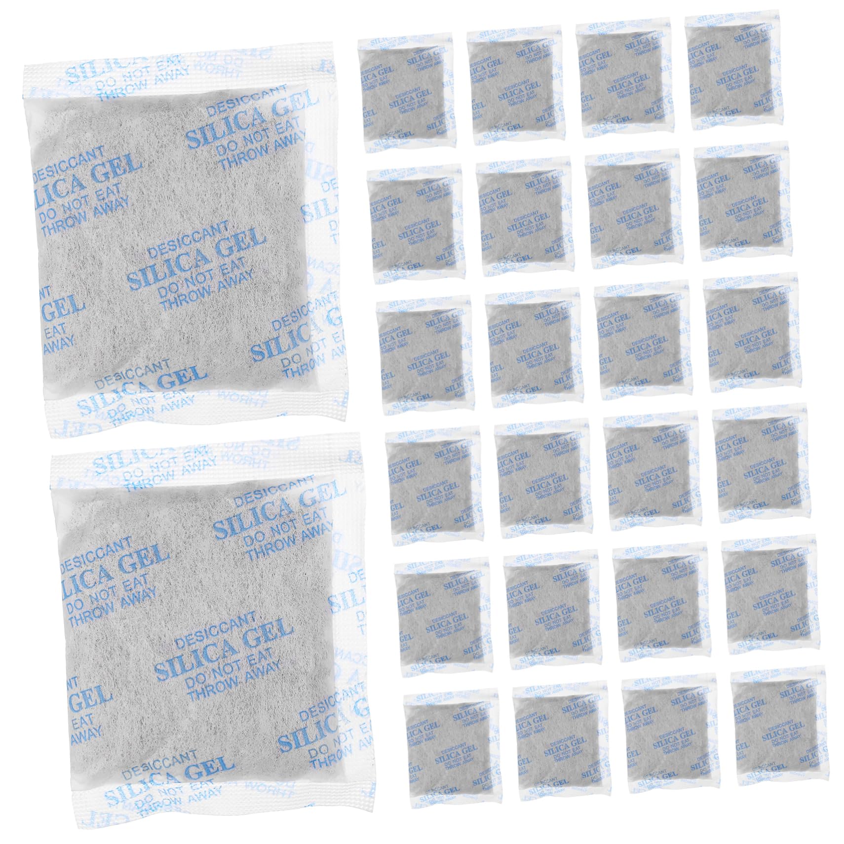 Veemoon 30piezas Sobres Desecantes De Sílice Gel Para Ropa Alimentos Electrónica Prevención Humedad