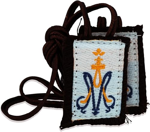 Legítimo escapulario católico, 100% lana.