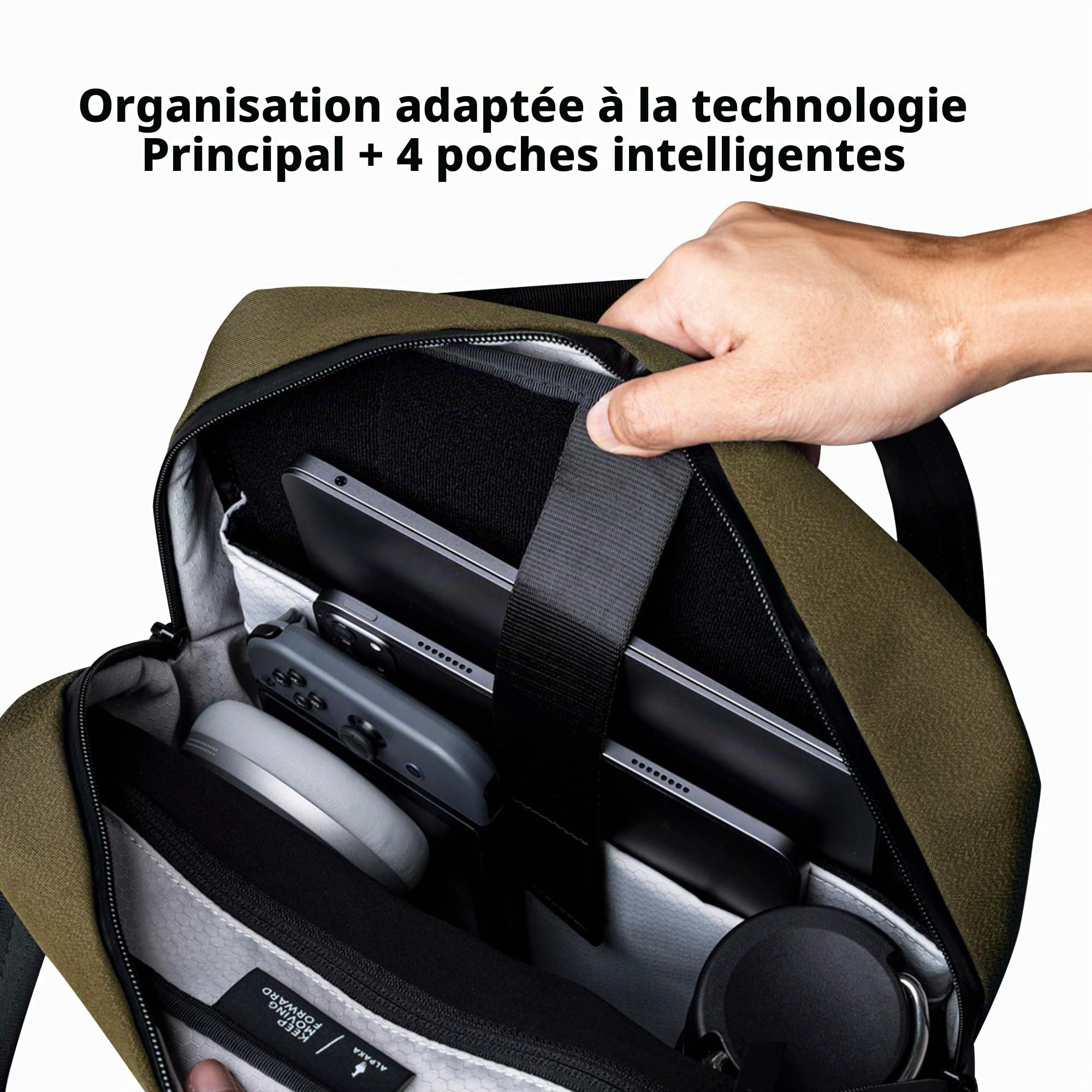 ALPAKA Bravo Totepack 13L – Sac à Dos Ordinateur Portable