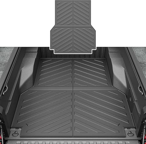 Xipoo Tapete para caja de camioneta compatible con Toyota Tacoma 2005-2023, alfombrilla de caja de camioneta de 5 pies de repuesto de revestimiento