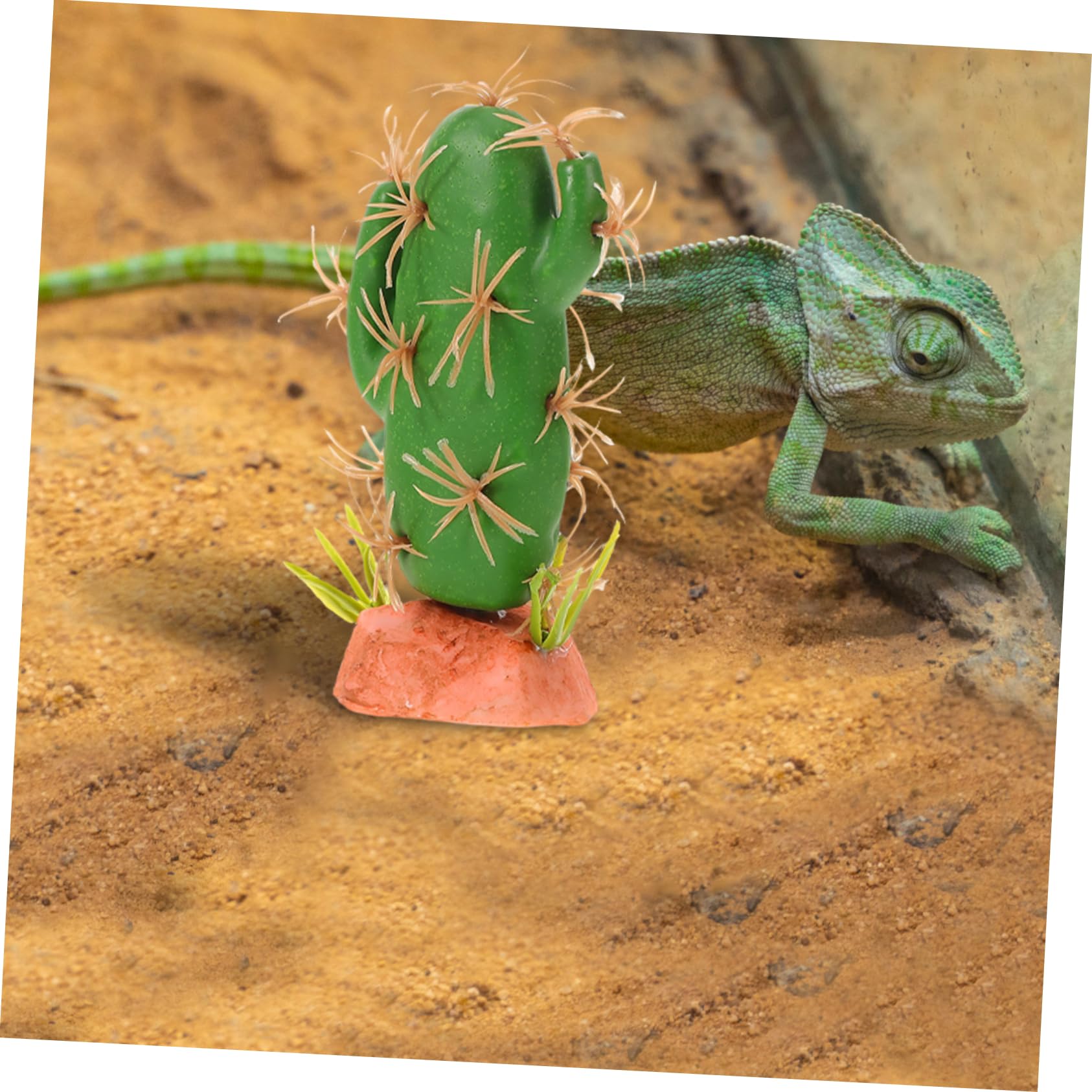 Toddmomy Reptile Tank Landscape Artificial Plants Reptile Terrarium Decor Plants for Snake