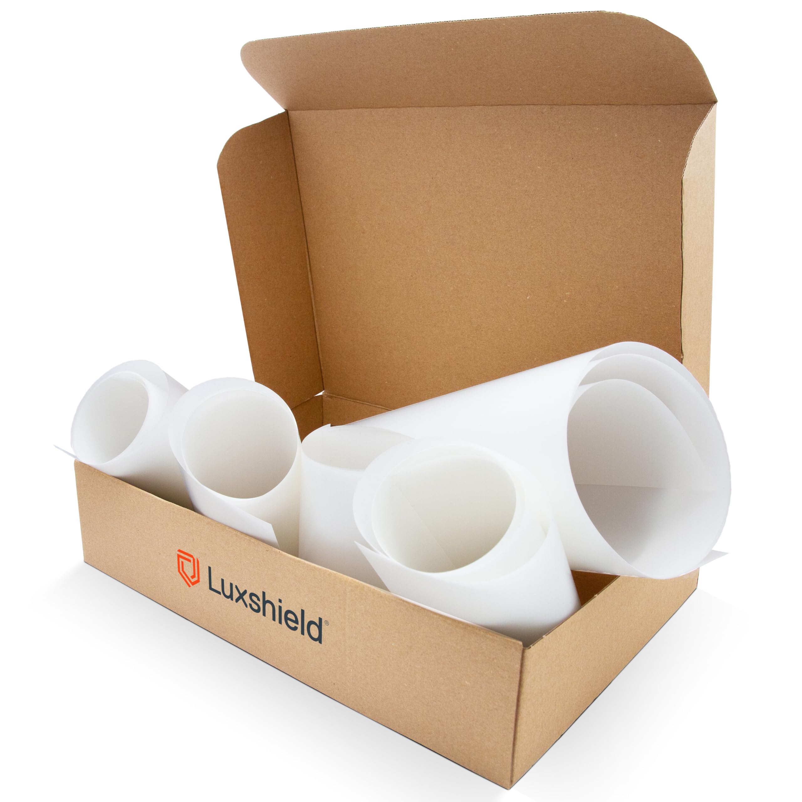 Luxshield Lackschutzfolie 0,5 m² Restebox für Auto, Motorrad, Bike - Schutzfolie transparent, matt, Meterware aus DE