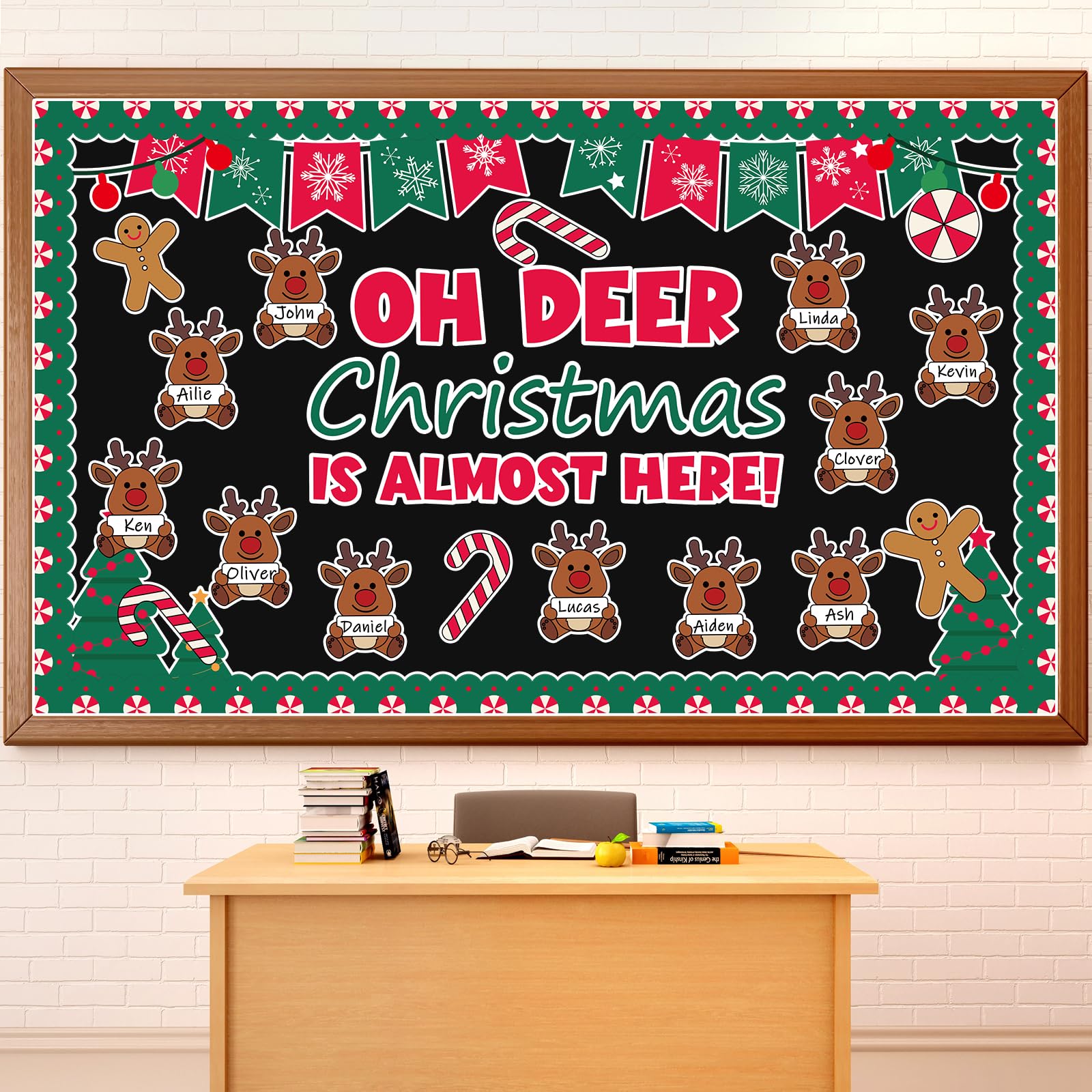 Reindeer Christmas Bulletin Board Ideas Christmas Bulletin Board Ideas