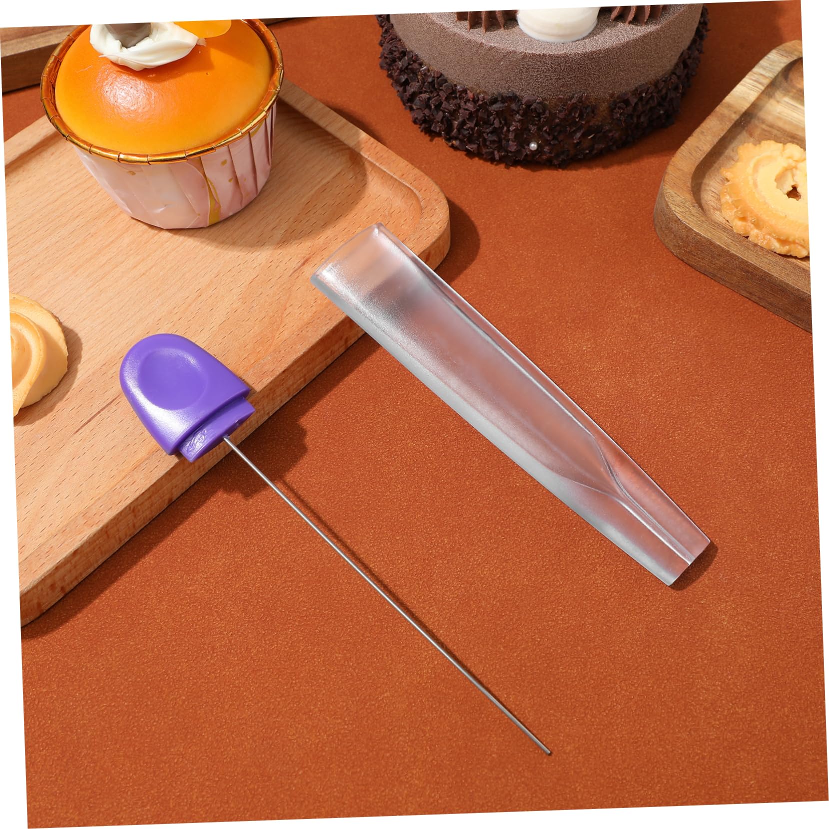 4 Pièces broche de test de cuisson Aiguille de test de cuisson Pique à gâteau en acier inoxydable ustensiles pour faire du pain testeur de gâteau de cuisson Métal