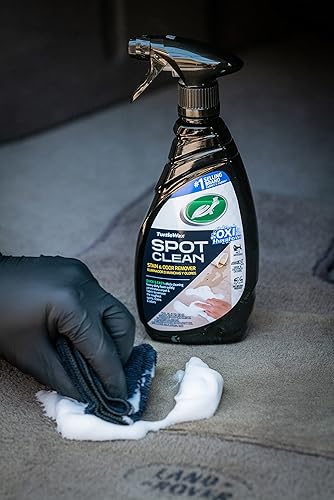Miniatura 5 de Turtle Wax 53839 - Removedor de manchas y olores, limpiador en aerosol sin aerosol para alfombras, tela y superficies tapizadas, elimina manchas