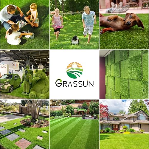 Miniatura 7 de Césped artificial para suelos y paredes, decoración de pared de plantas artificiales resistente a los rayos UV, diseño 3D para interiores y