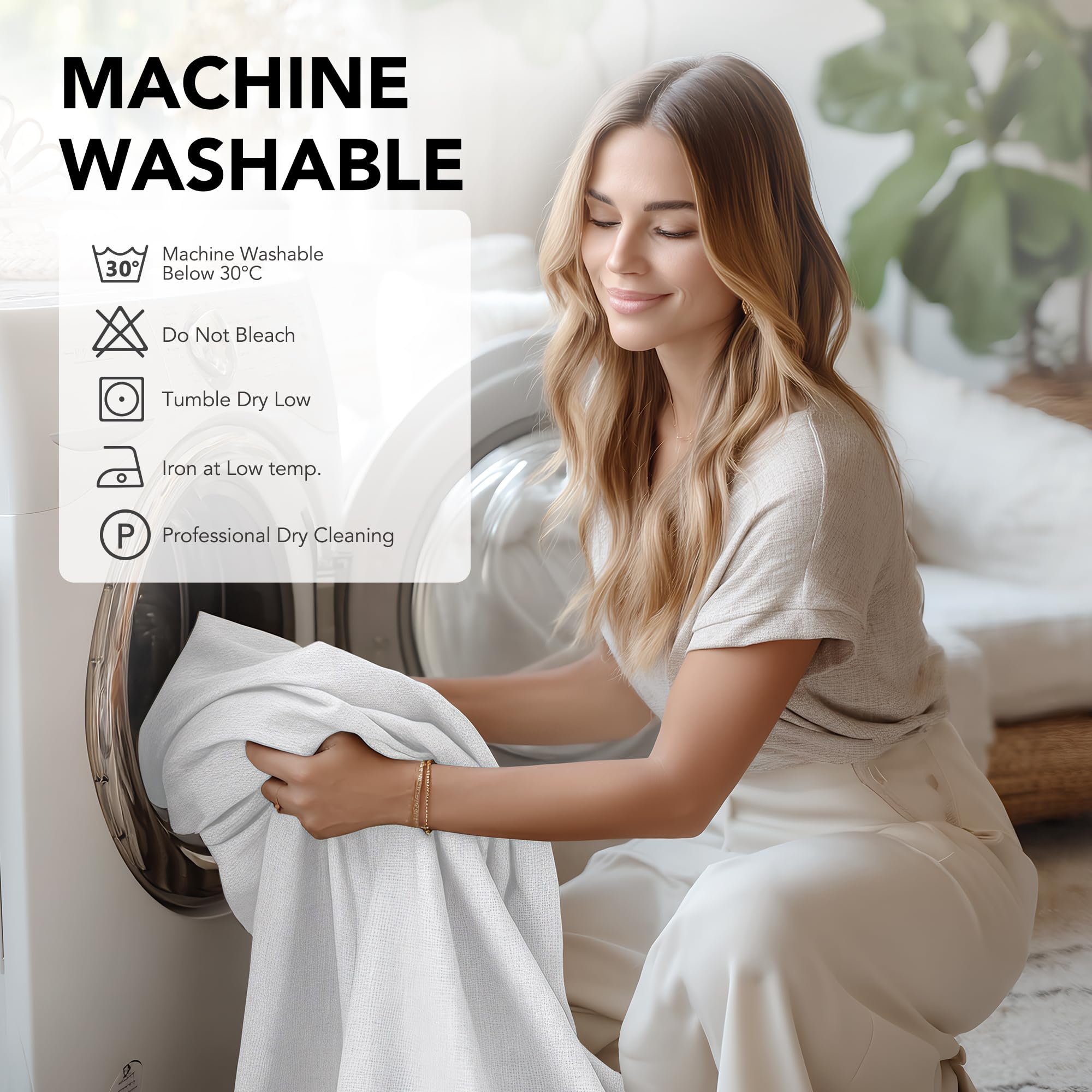 Deconovo Tende per Interni Oscuranti 100% con Occhielli – Set di 2 Tende Termiche Isolanti in Tessuto Effetto Lino, 140x290 cm, Grigio Perla, per Camera da Letto e Soggiorno