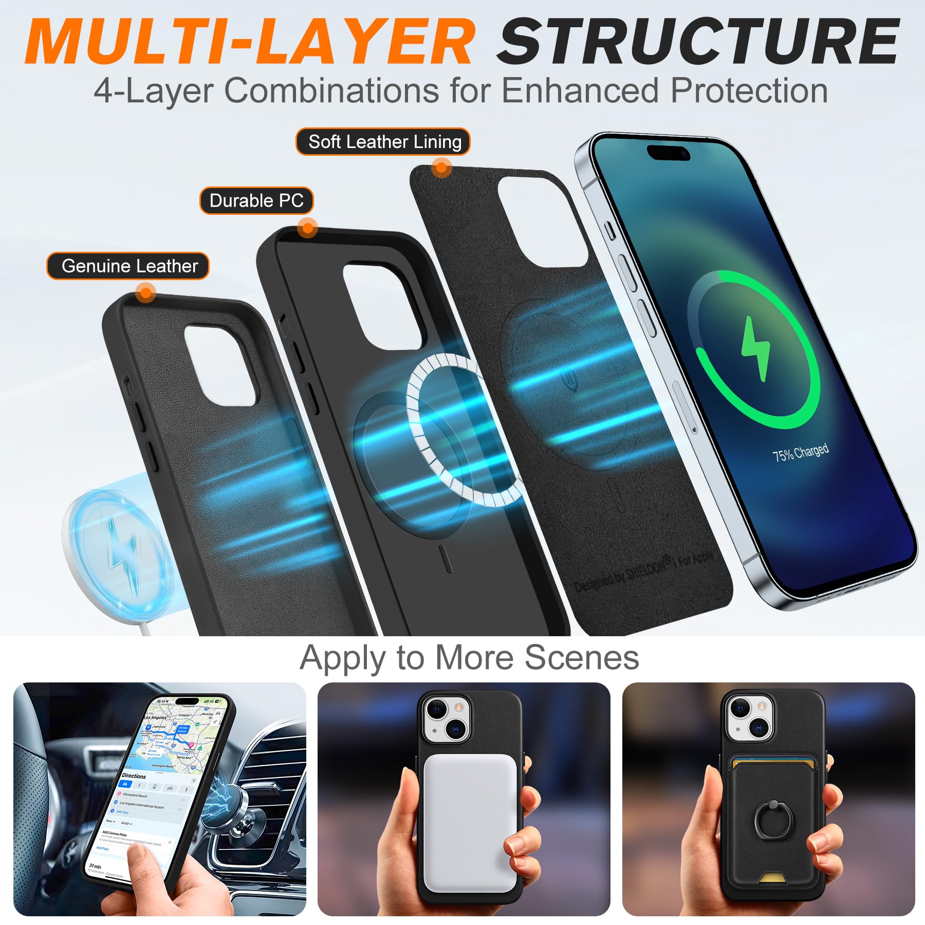 SHIELDON Case for iPhone 15 6.1" - Image 4