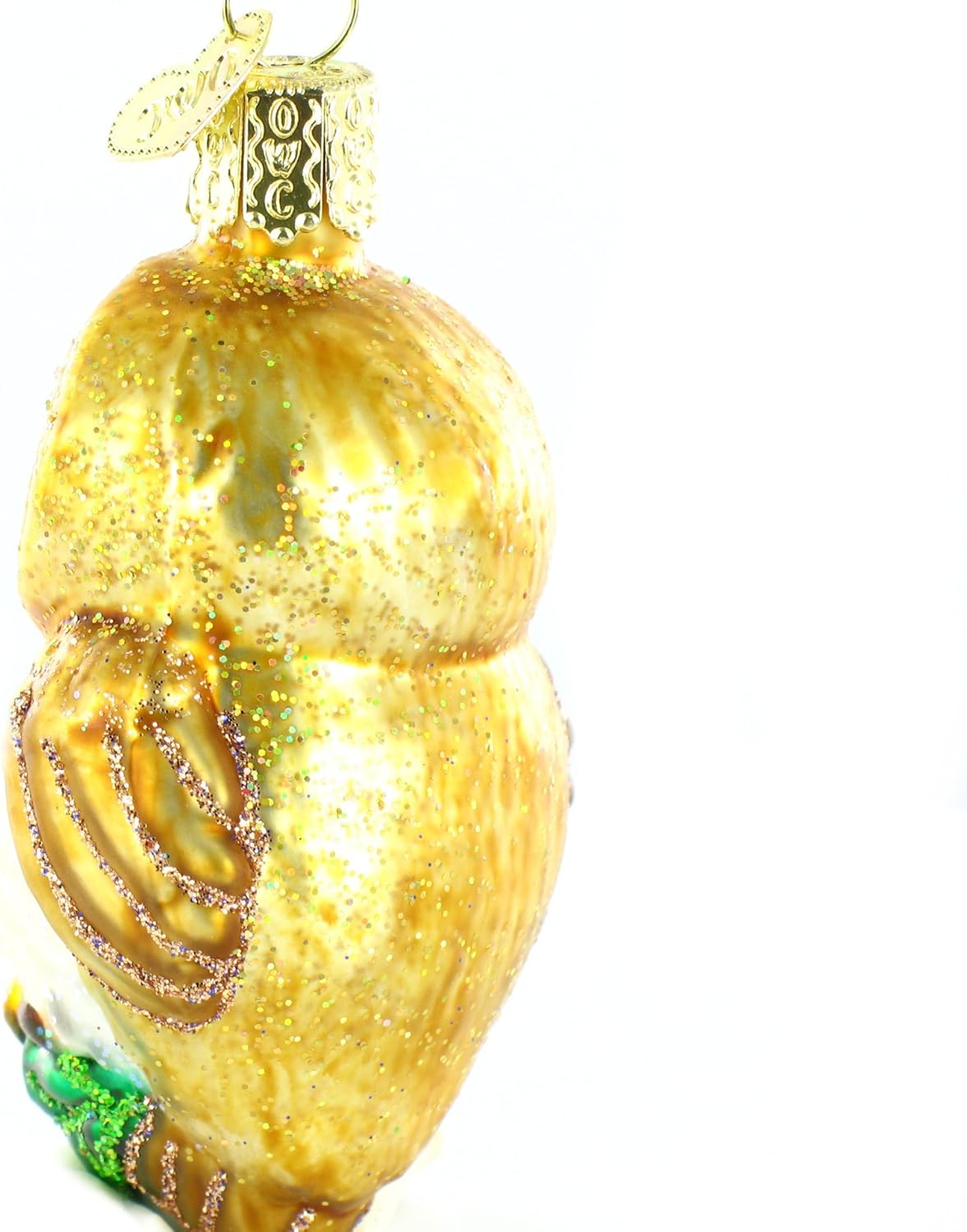 Old World Christmas Owl Glass Blown Ornament for Christmas Tree, Handcrafted Holiday Decoration, Owl Collection - Image 4