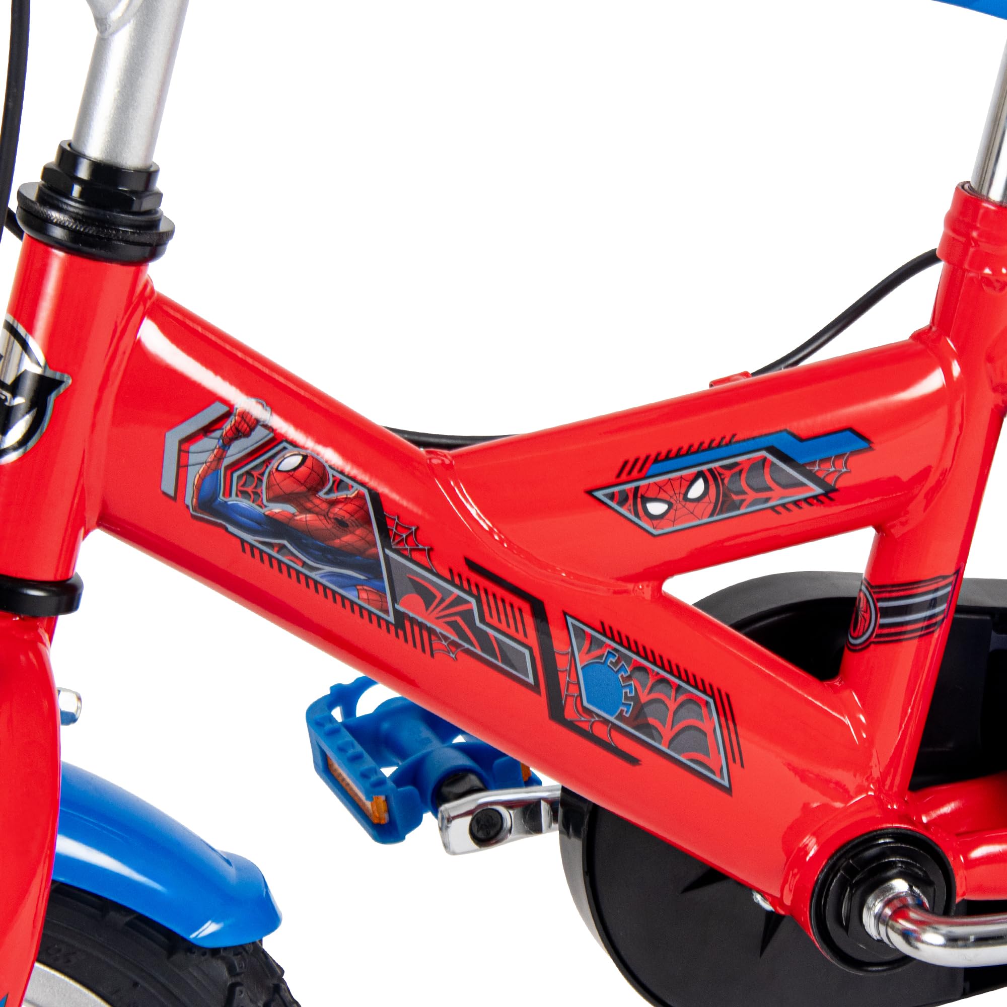 Huffy Vélo pour Enfant Marvel Spider-Man 12/14/16" avec Roues Jockey
