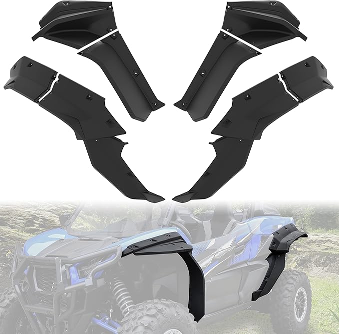 SAUTVS XXL Fender Flares for Kawasaki Teryx KRX 1000, Front