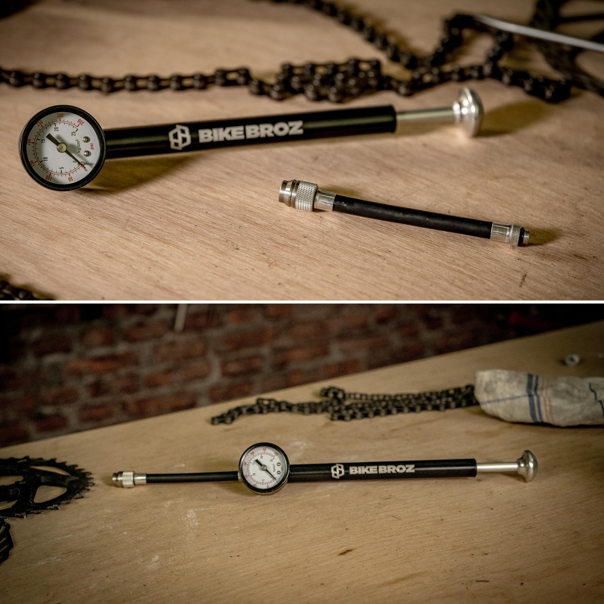 DÄMPFERPUMPE BIKEBROZ, SAMMY SUSPENSE - 4