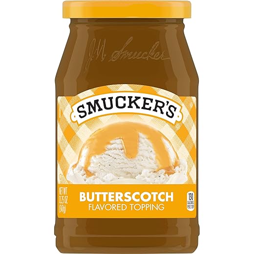 Smucker's Butterscotch Flavored Topping, 12.25 Oz Jar