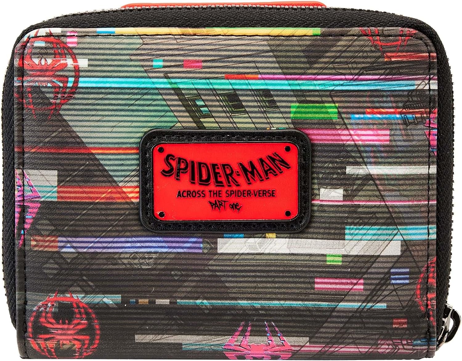 Loungefly Marvel Across the Spider-Verse Lenticular Zip Wallet