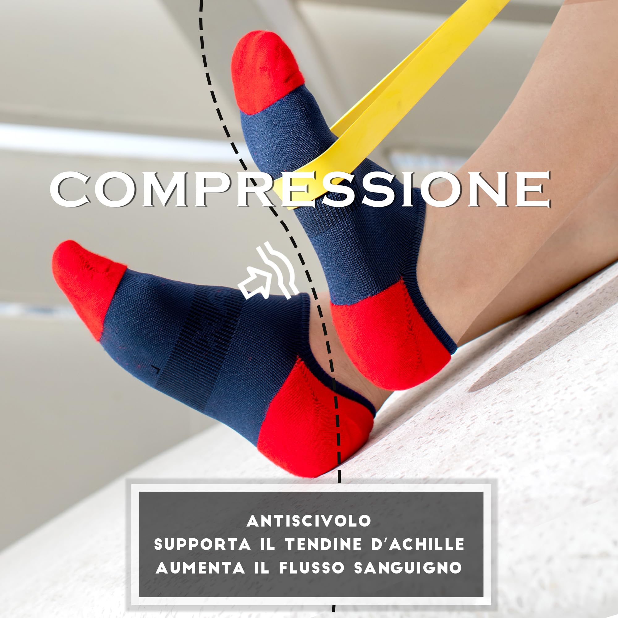 BRISIRA Coolmax Bamboo Fantasmini Uomo Donna 5 Paia Compressione Running Sportivi Calzini Corti Anti Vesciche Traspirante Calze Corte Mocassini Sneaker