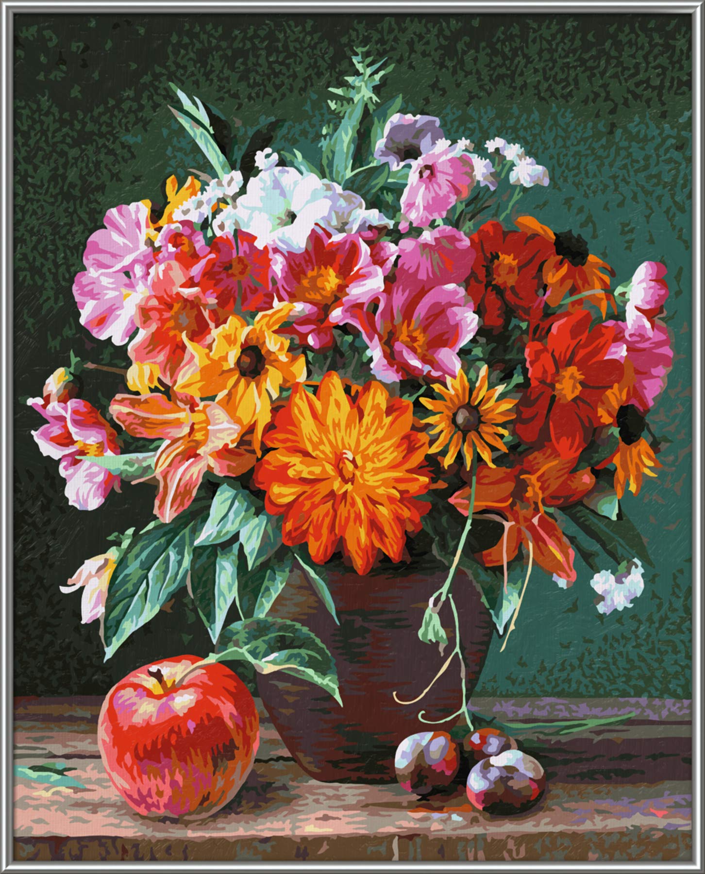 Schipper 609130778 Malen nach Zahlen - Herbstimpressionen - Bilder malen für Erwachsene, inklusive Pinsel und Acrylfarben, 40 x 50 cm, Mehrfarbig