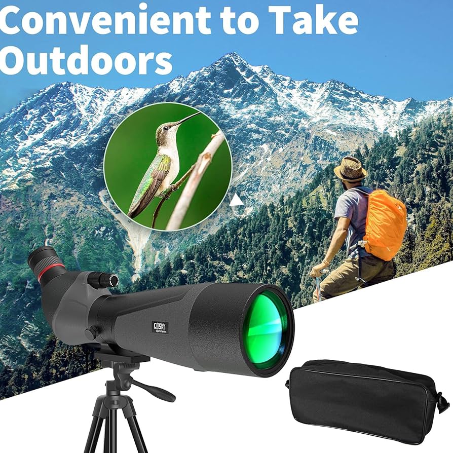 GOOSPY アイボリー Amazon.com: Gosky 20-60x85 Spotting Scope with Full Size