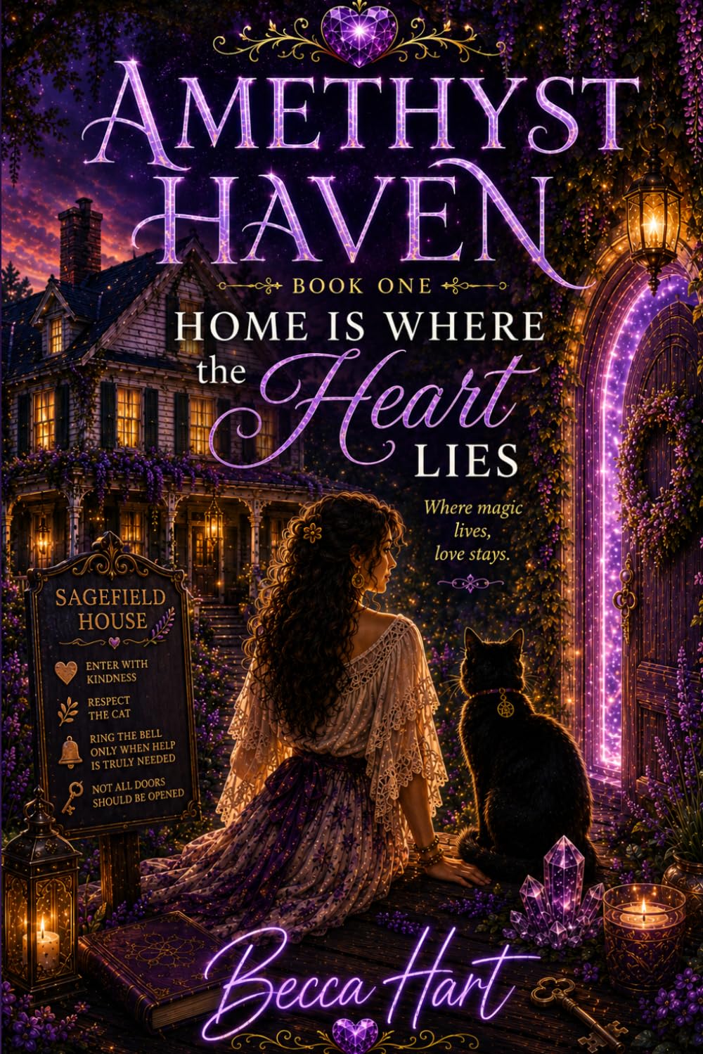 Home is Where the Heart Lies: Where Magic Lives, Love Stays (Amethyst Haven)