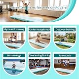 WelandFun Air Tumbling Track 3/4/5/6M Tapis Gonflable de Gymnastique Tapis de culbuteur Tapis de Gymnastique Gonflable pour l'exercice - 4