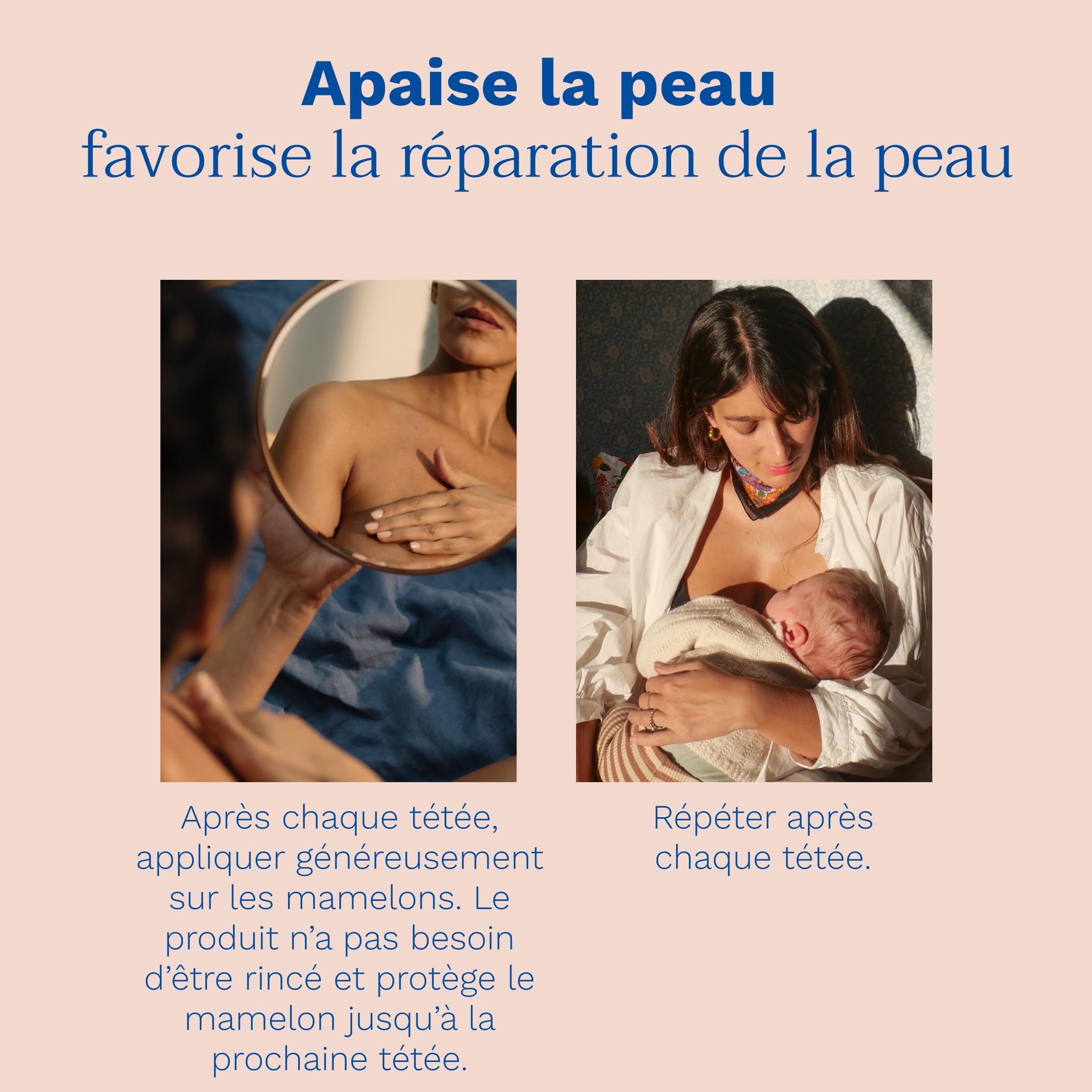 Mustela - Baume Allaitement à l'Huile d'Olive Bio - Protège le Mamelon pendant l'Allaitement - Soulage les Inconforts Pendant la Grossesse - 100% d'Ingrédients d'Origine Naturelle, Gamme Maternité Bio