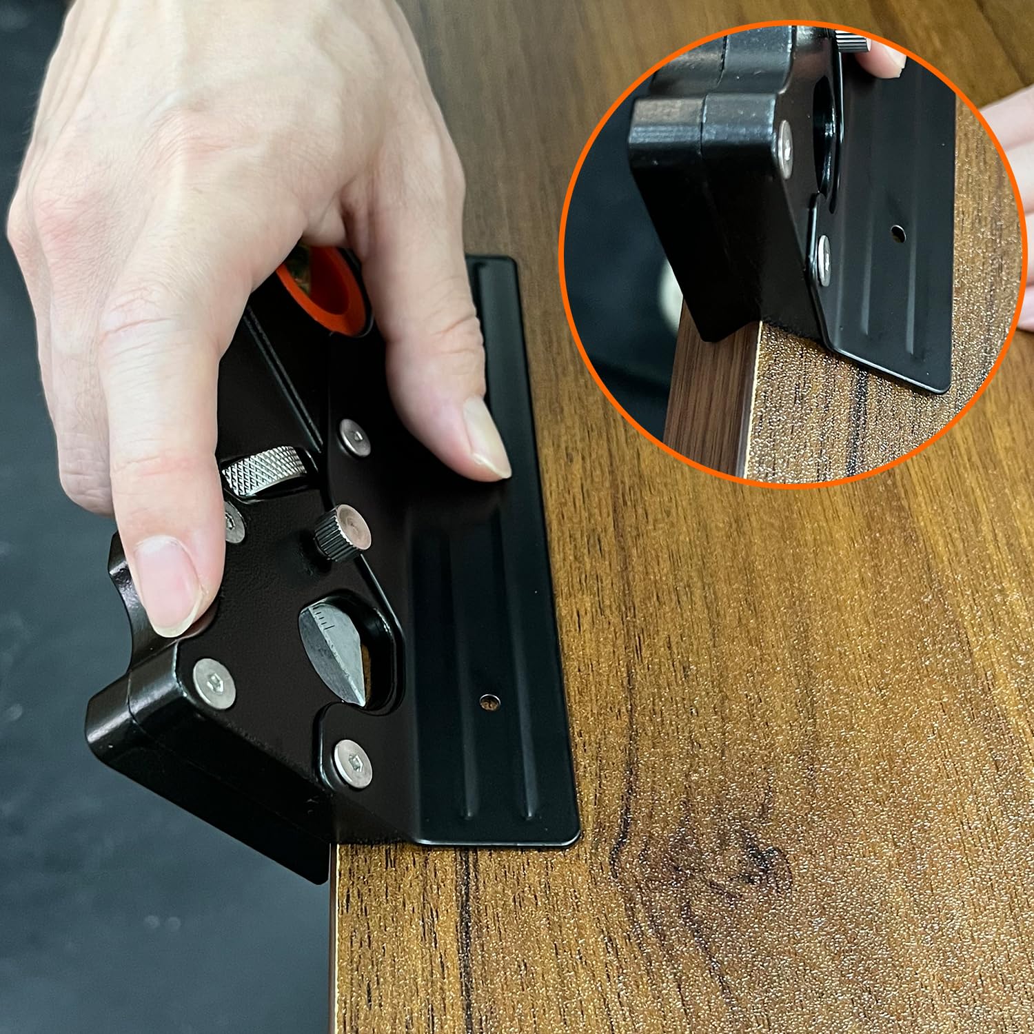 Chamfer Plane - Handheld Wood Planer for Edge Trimming -7
