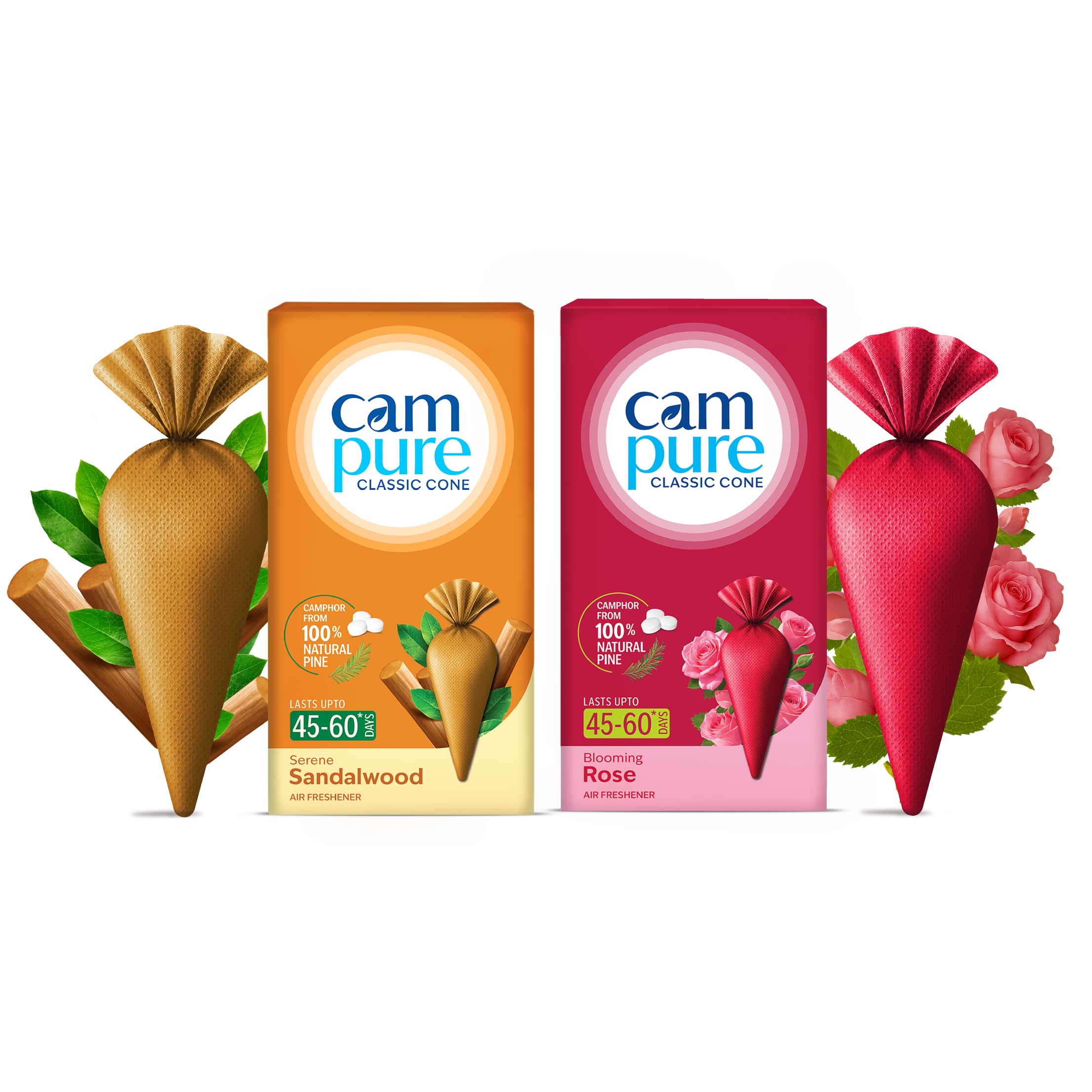 CamPure Camphor Cones - Lavender & Pine Pack -22