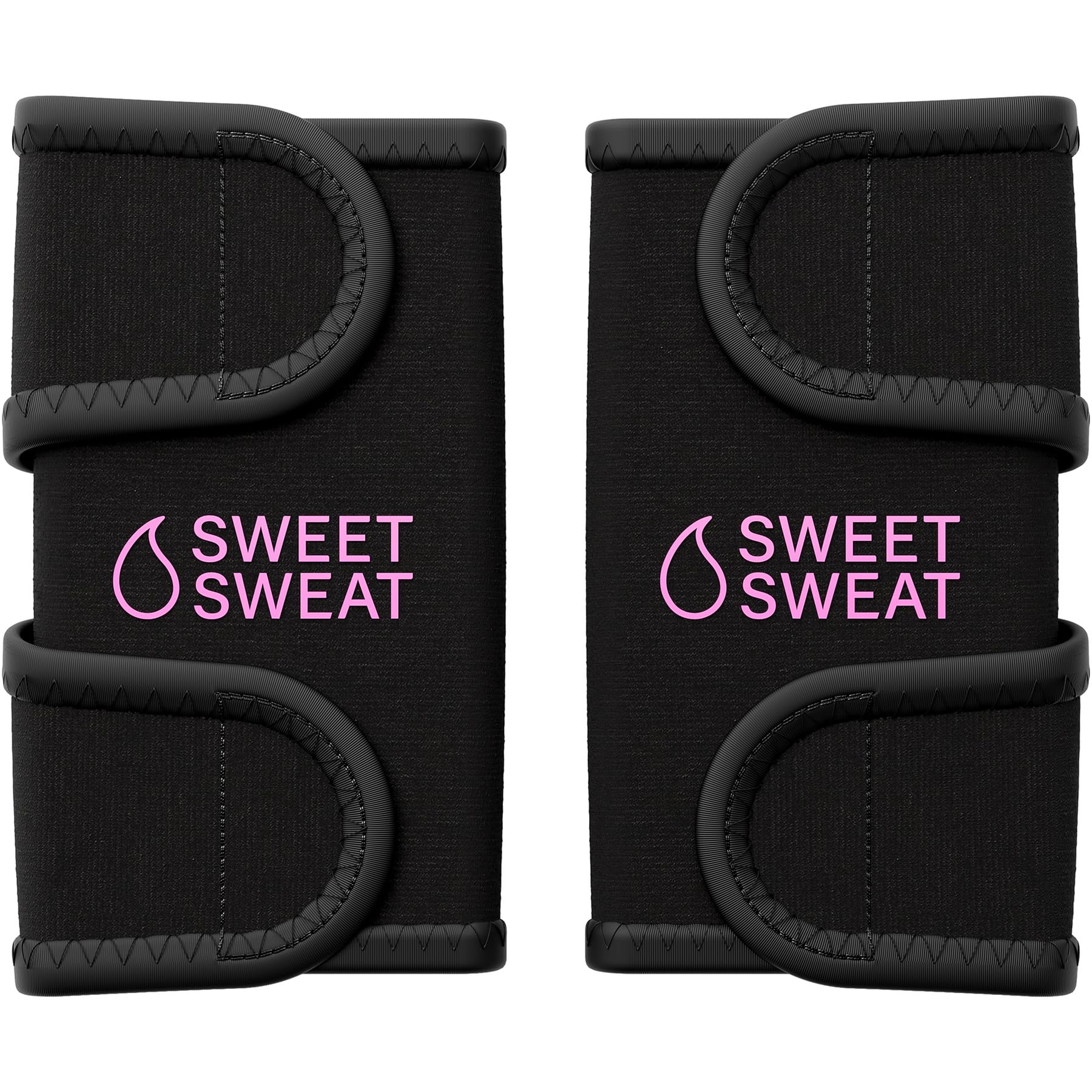 Sports Research Sweet Sweat Arm Trimmers for Men & Women | Increases Heat & Sweat Production to The Bicep Area | Includes Mesh Carrying Bag