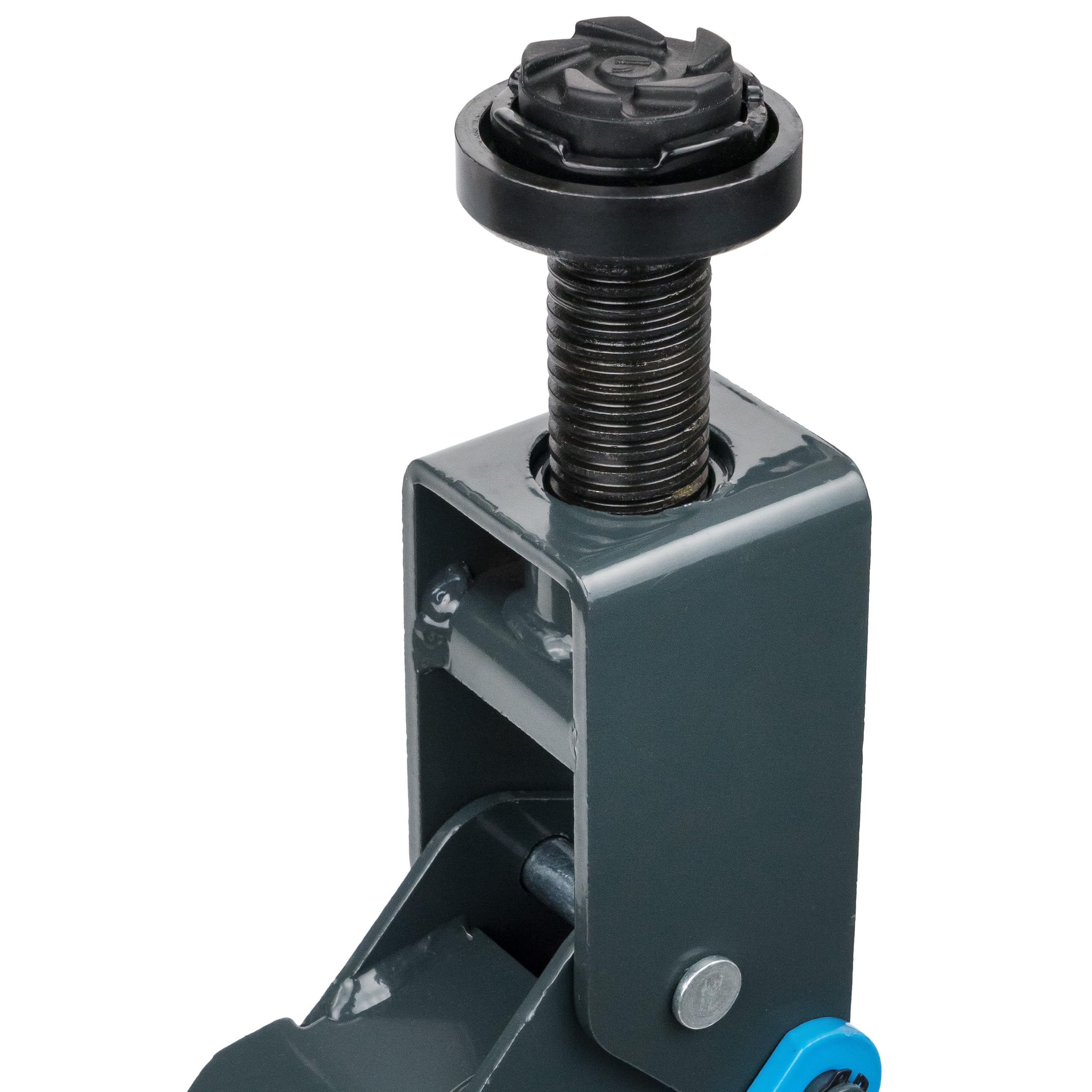 STIX Hydraulischer Wagenheber OLN-06 Rangierwagenheber 3 T | Hubhöhe 200–535 mm, 360° Rollen, 2x Gummiauflage, für SUV, Transporter, Geländewagen