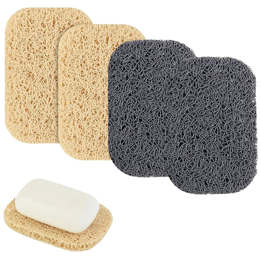 石鹸ホルダー 石鹸置き ソープセーバー 防カビ 滑り止め 耐久性 4枚 Amazon｜YACHUN 石鹸ホルダー 石鹸置き ソープセーバー 2色 4個