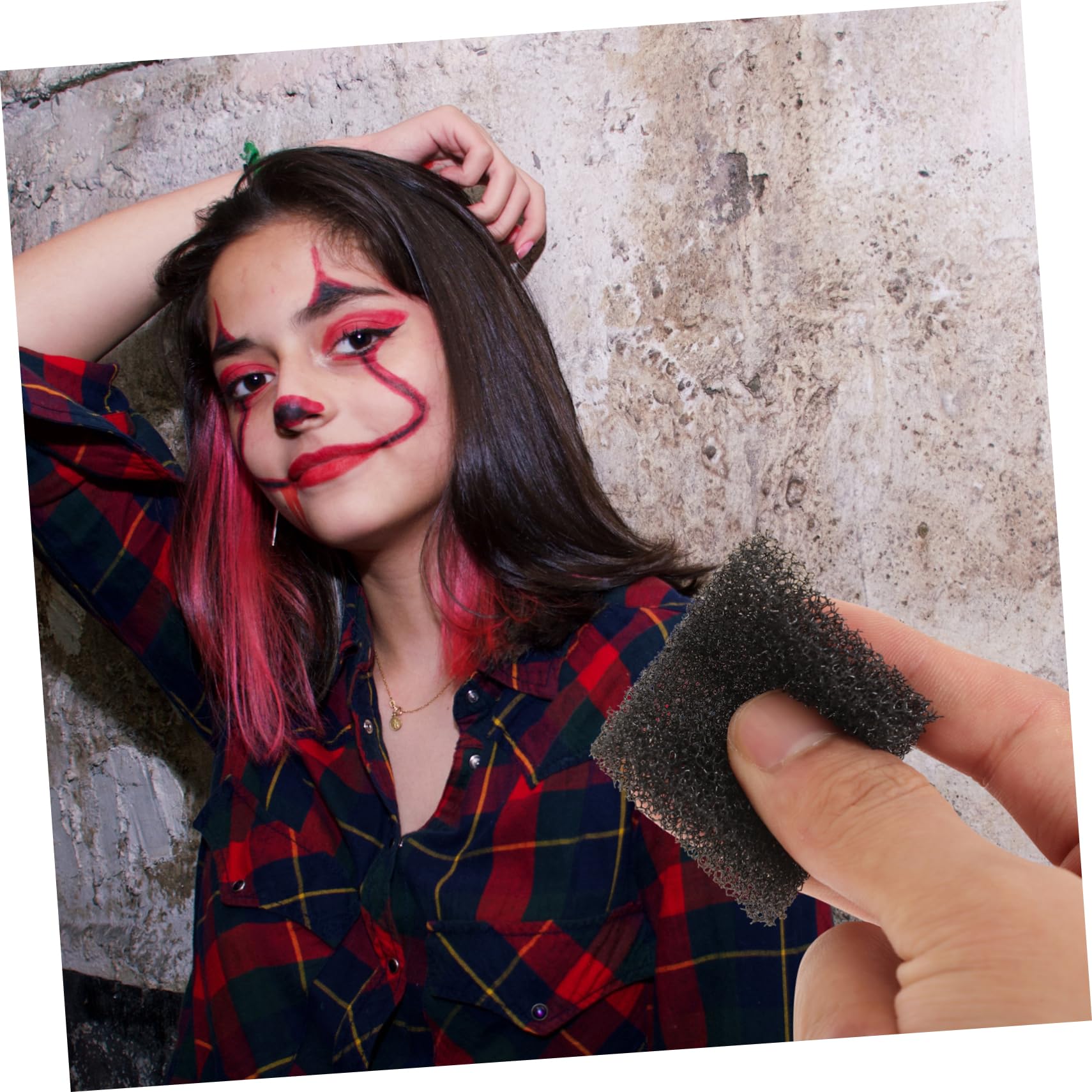 WOONEKY 8 Set Di Spugne Per Il Trucco Per Ferite Da Cicatrice Spugne Per Il Trucco Per Effetti 16 Pezzi * 8