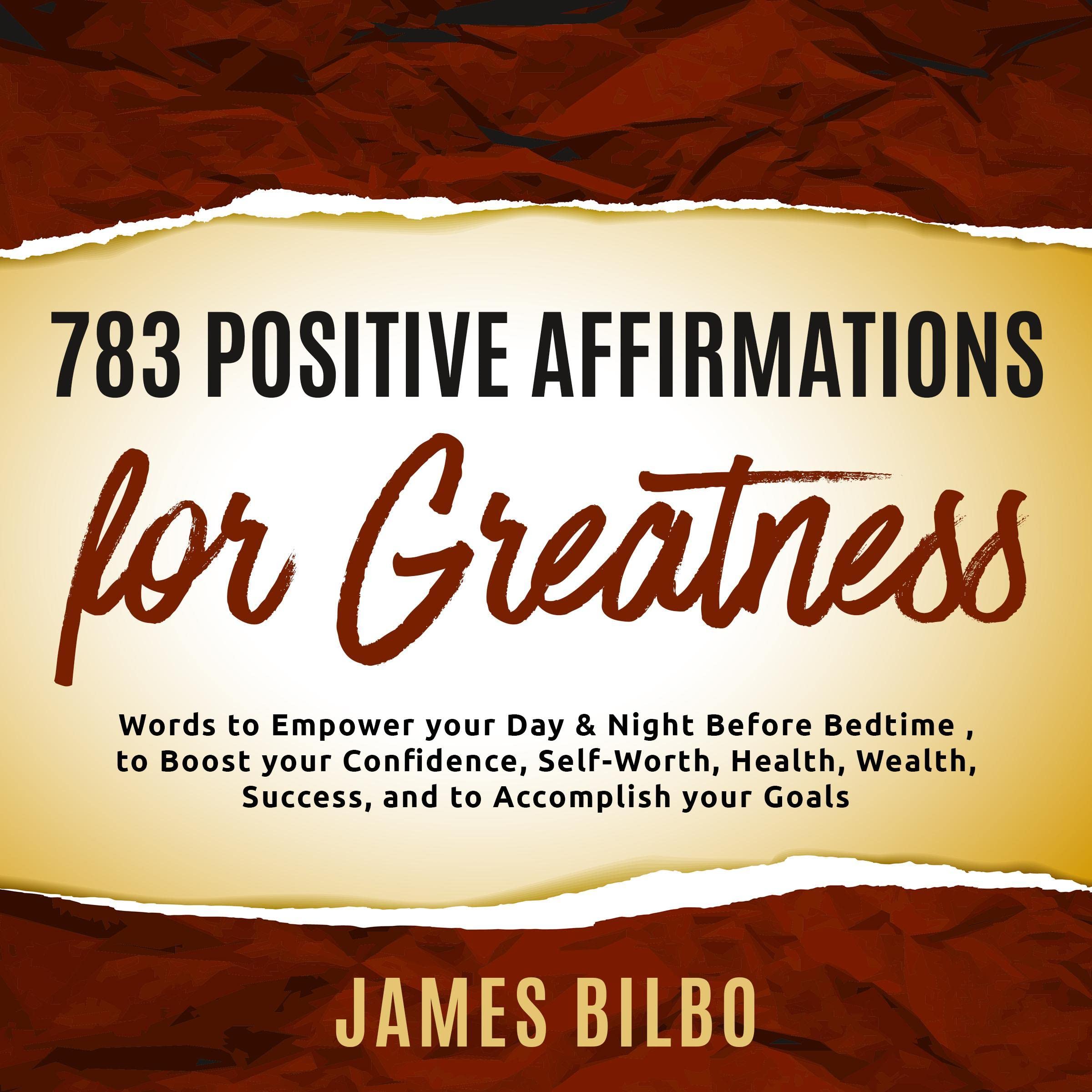 Cover art for 783 Positive Affirmations for Greatness