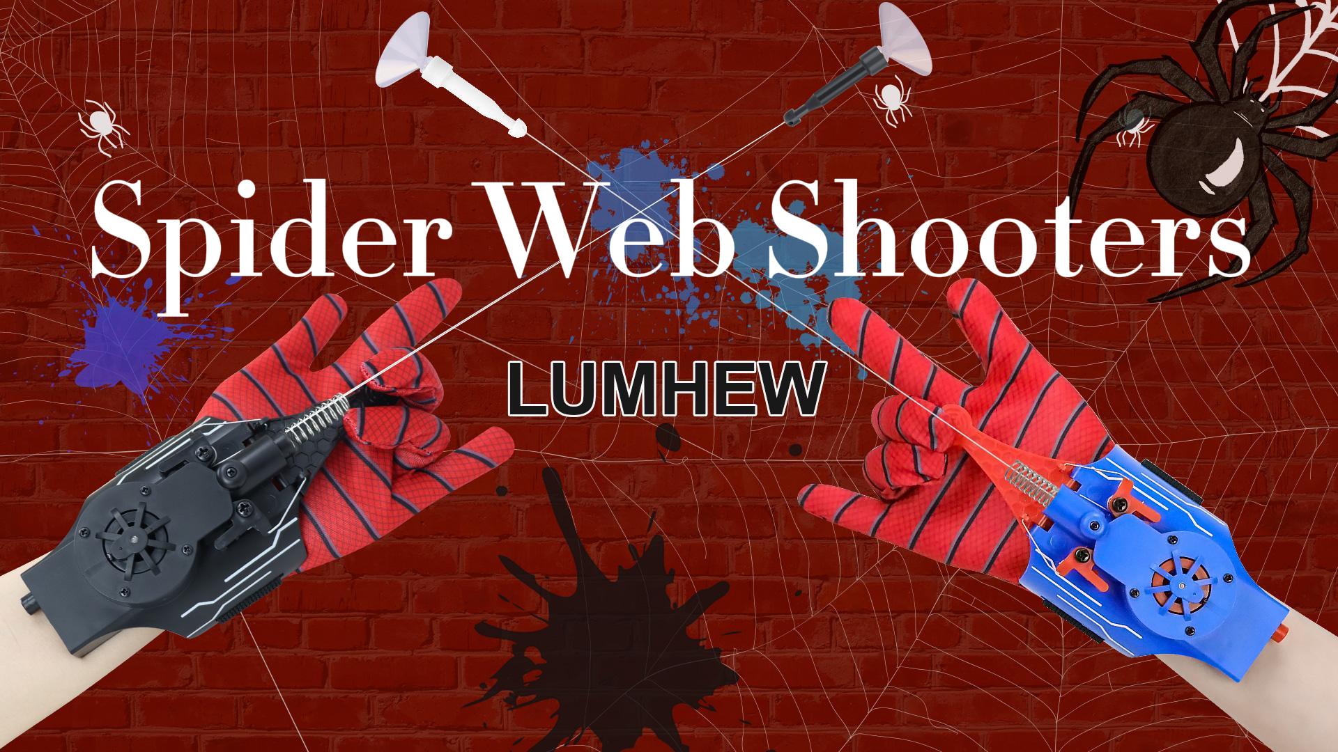 シューターウェブ Spider Web Shooters 2.0 Upgraded, Spider Web Launching Toy