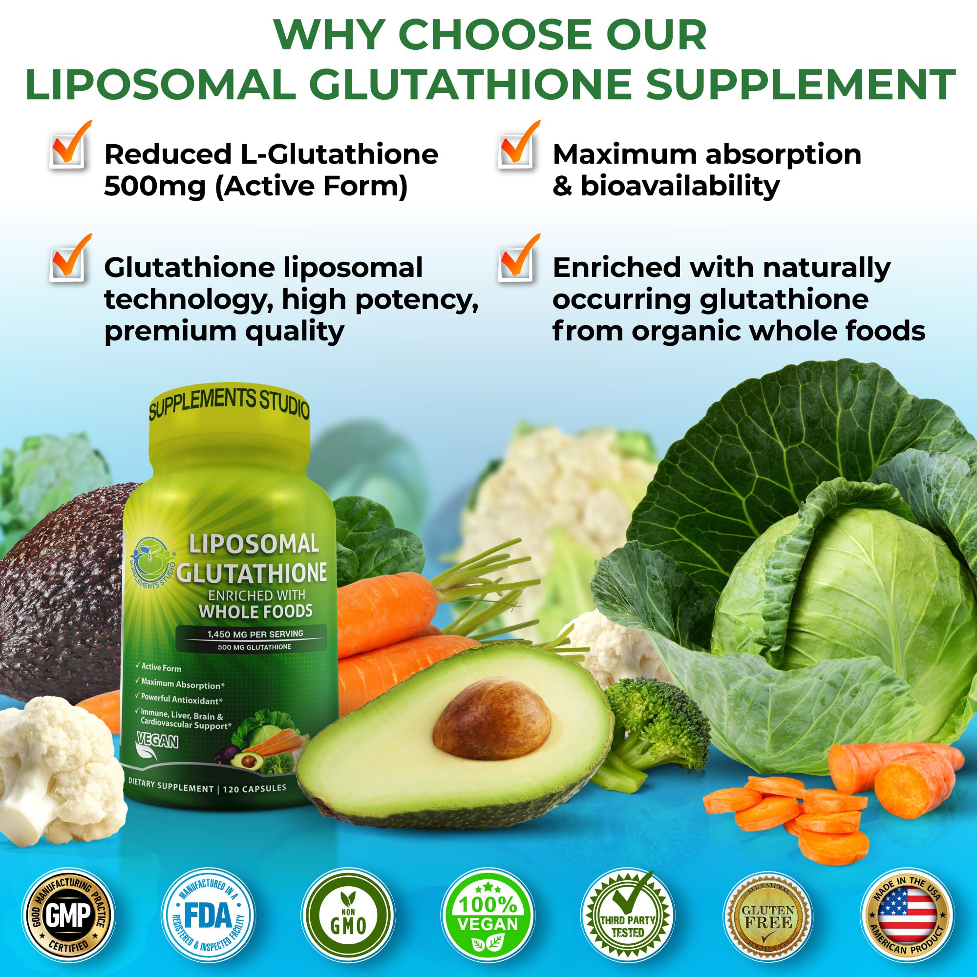 liposomal glutathione enriched with whole foods SUPPLEMENTS STUDIO Immune Support Bundle – Vitamin C 1500mg + Liposomal 500mg + Quercetin Bromelain, Zinc & Vitamin C – Vegan, Non-GMO, Enhanced Absorption Formulas : Health & Household when to stop b12 blackheads Dosage:5/5mg (standard)