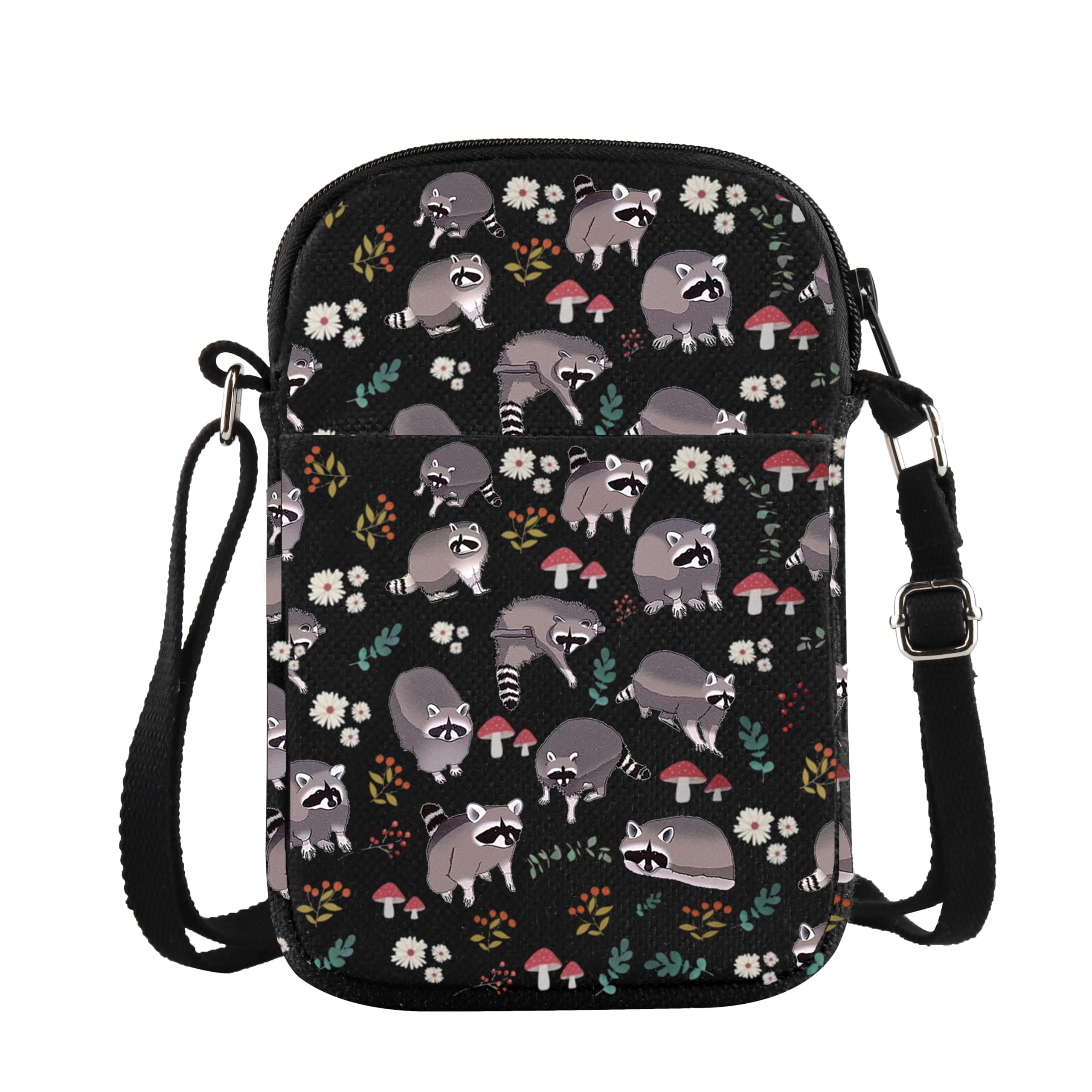 XYANFA Raccoon Makeup Bag Gift For Lover Themed Gift Trash Panda Raccoon Stuff Zipper Pouch