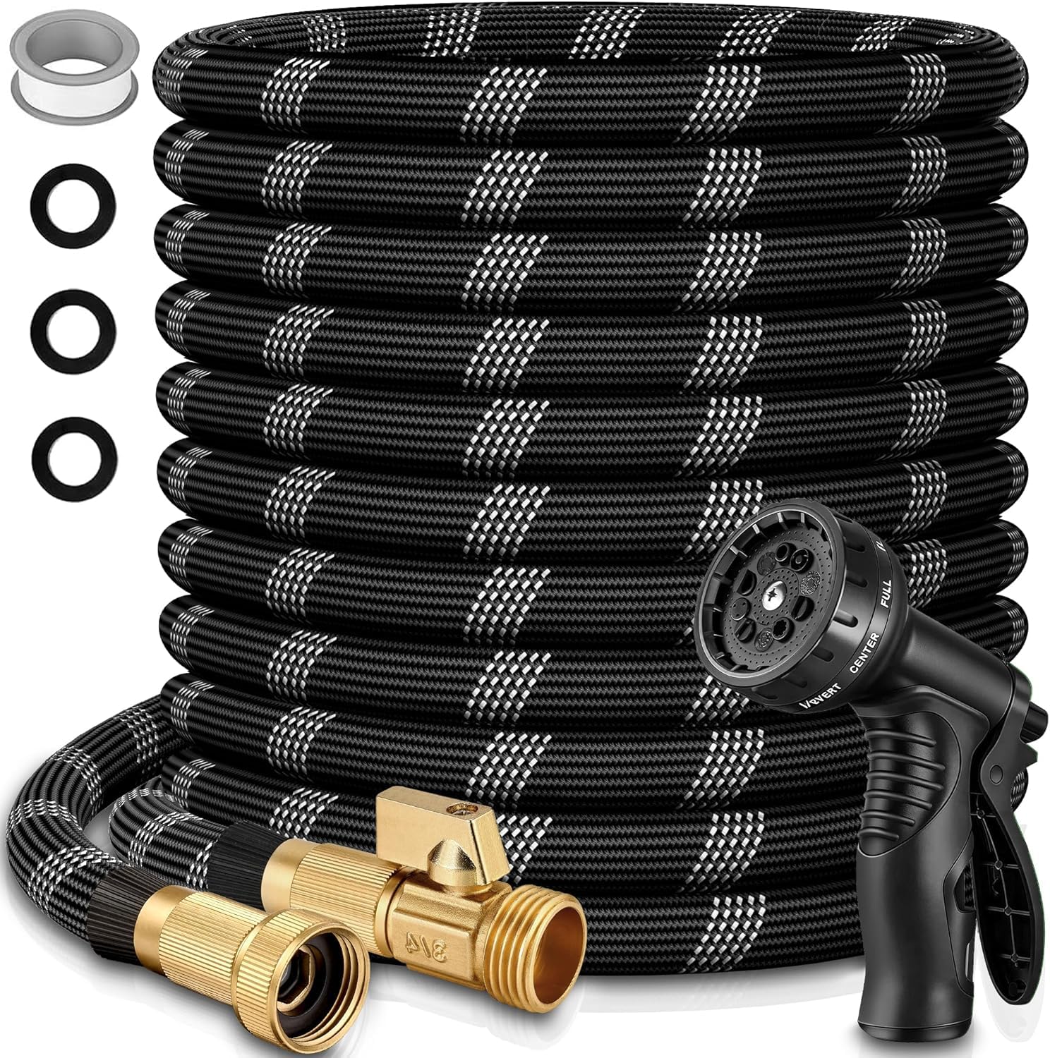 Xlinkado 50 ft Flexible Garden Hose
