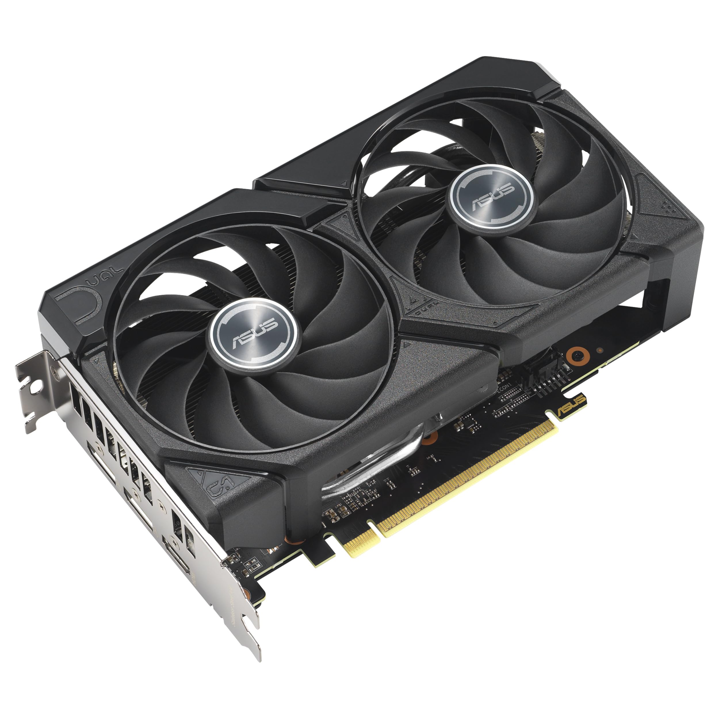 ASUS Dual Radeon RX 9060 XT 8 GB GDDR6 - Tarjeta gráfica (PCIe 5.0, HDMI 2.1b, DisplayPort 2.1a, diseño de 2.5 Ranuras, Ventilador Axial-Tech, tecnología 0dB)