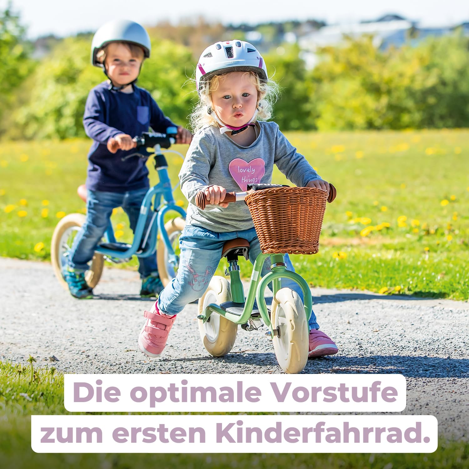 PUKY LR M | Laufrad ab 2 Jahre | sicheres, stylisches Laufrad | Lenker & Sattel höhenverstellbar | mit Trittbrett | für Kinder ab 2 Jahren | mit Lenkerpolster C