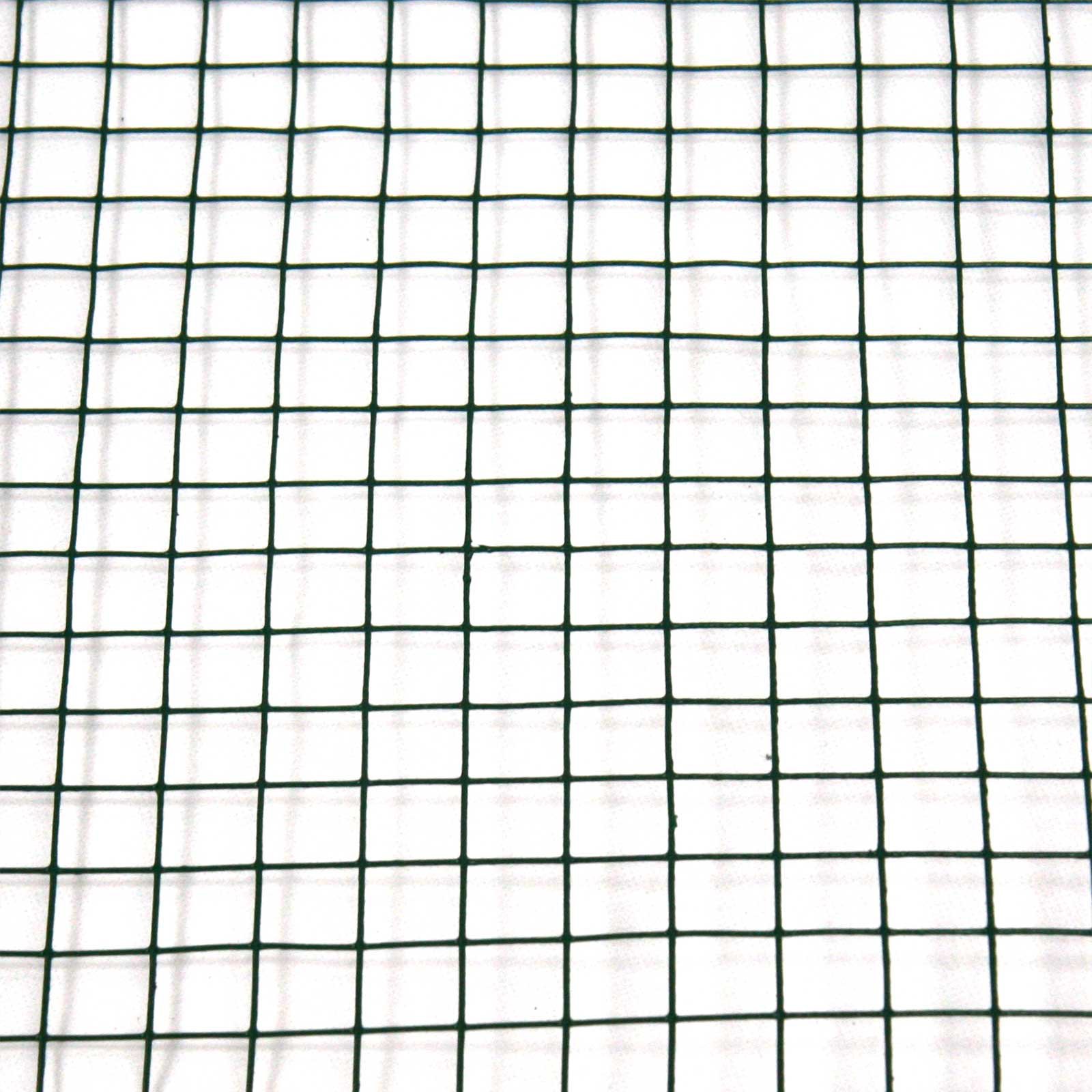 Garmix Volierendraht Maschendraht 4-Eck Drahtgitter Drahtzaun Grün 12x12mm (200cm x 15m 1,20mm)