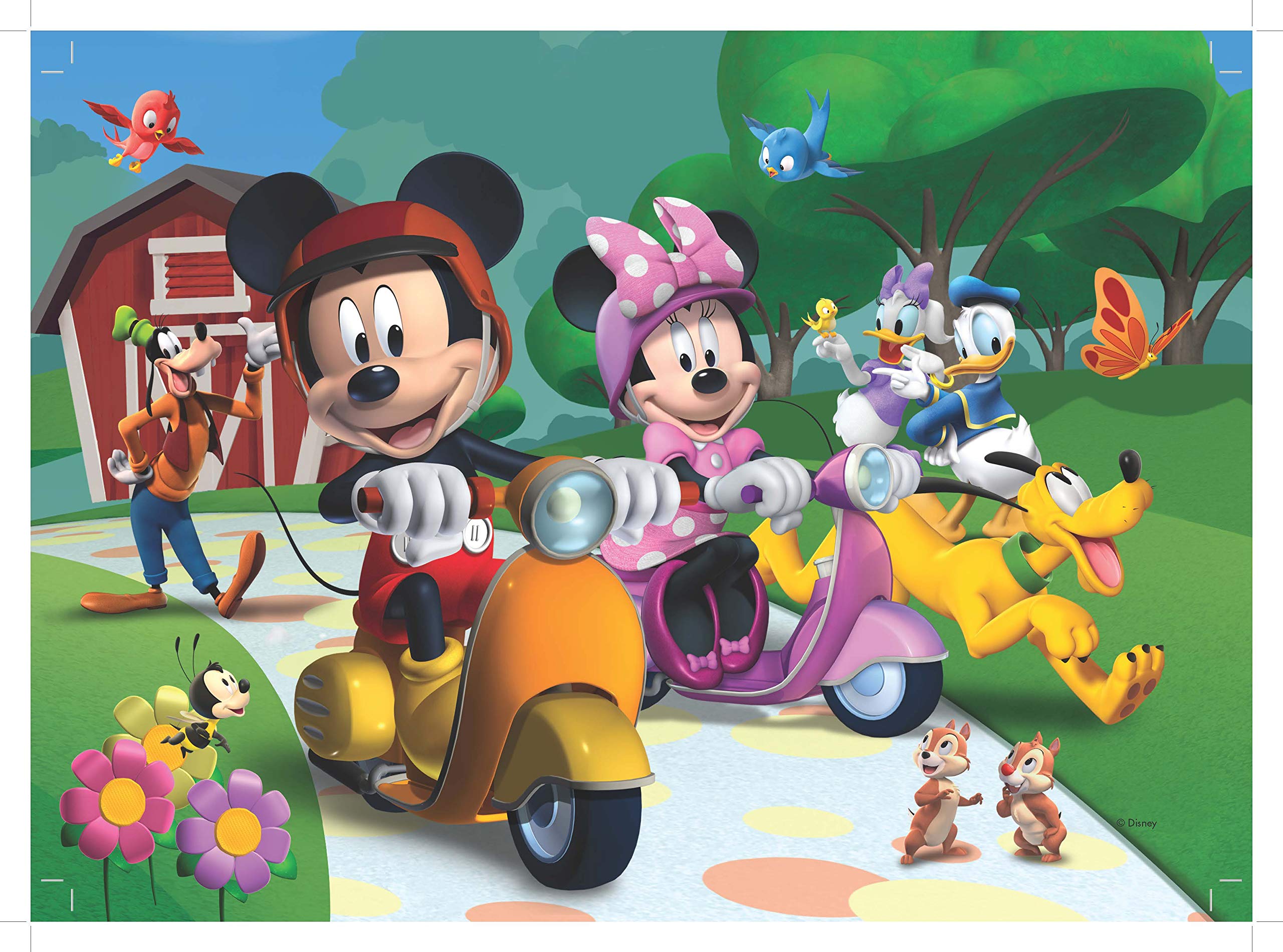 Amazon.com: King 5505 Disney - Puzzle 4 en 1 Mickey Mouse (12/16