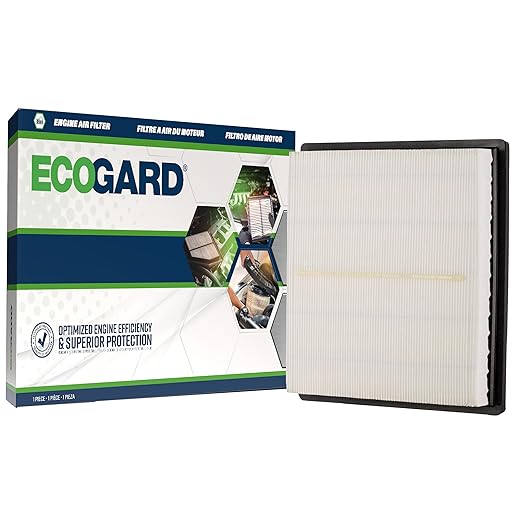 ECOGARD XA11536 Premium Engine Air Filter Fits Subaru Crosstrek 2.0L 2018-2021, Forester 2.5L 2019-2021, Impreza 2.0L 2017-2021, Ascent 2.4L 2019-2022, Outback 2.5L 2020-2022, Legacy 2.5L 2020-2022